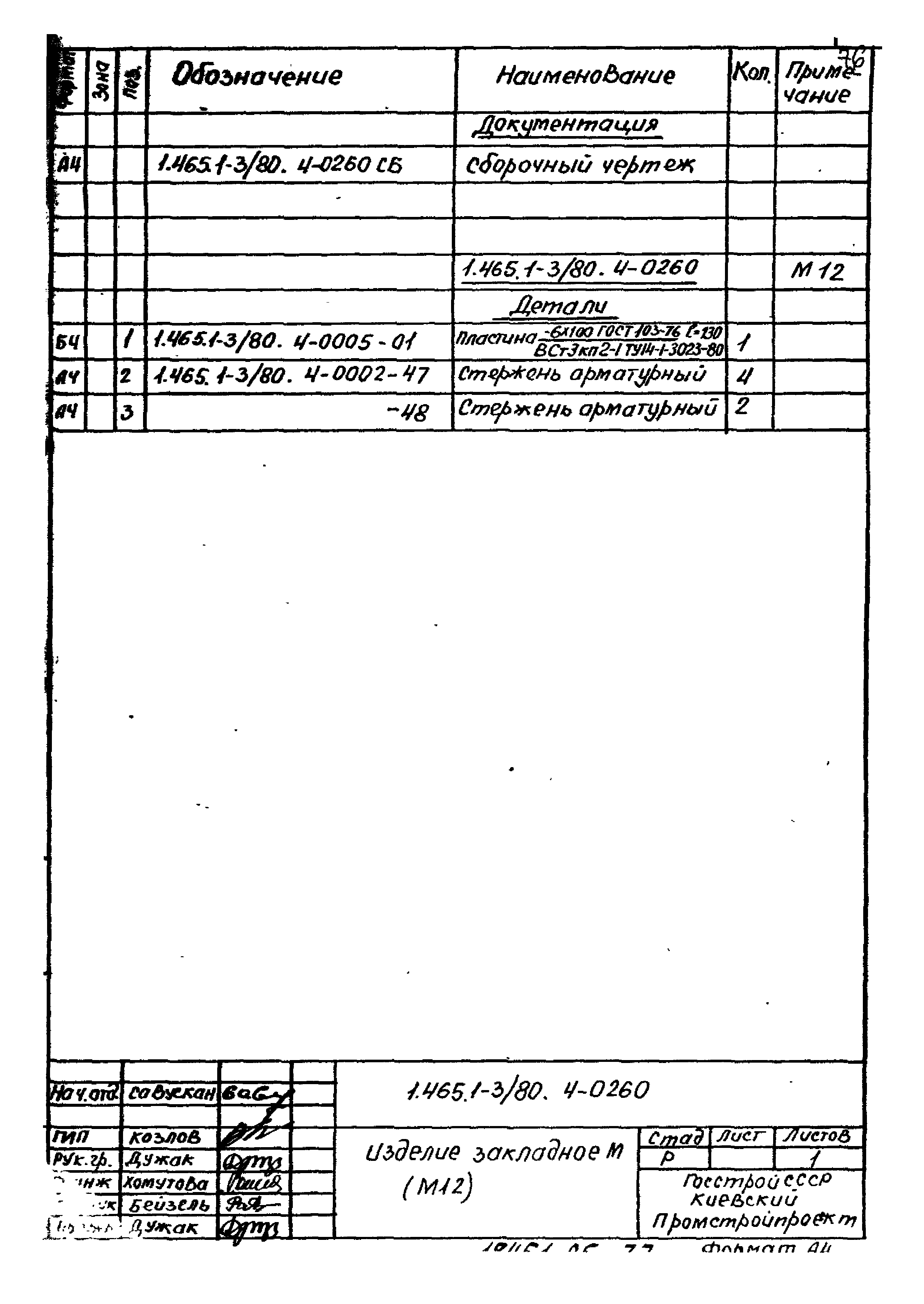 Серия 1.465.1-3/80