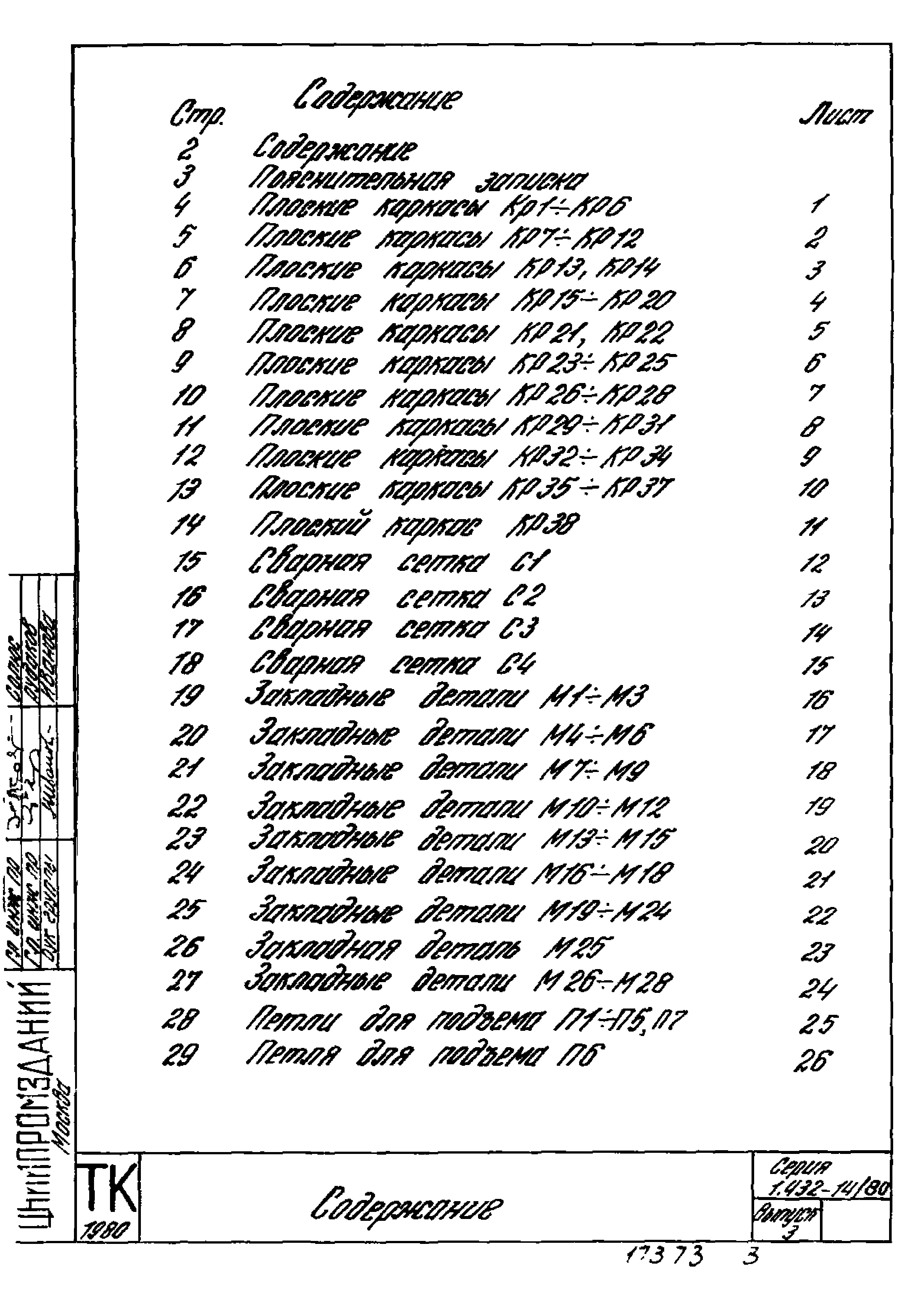 Серия 1.432-14/80