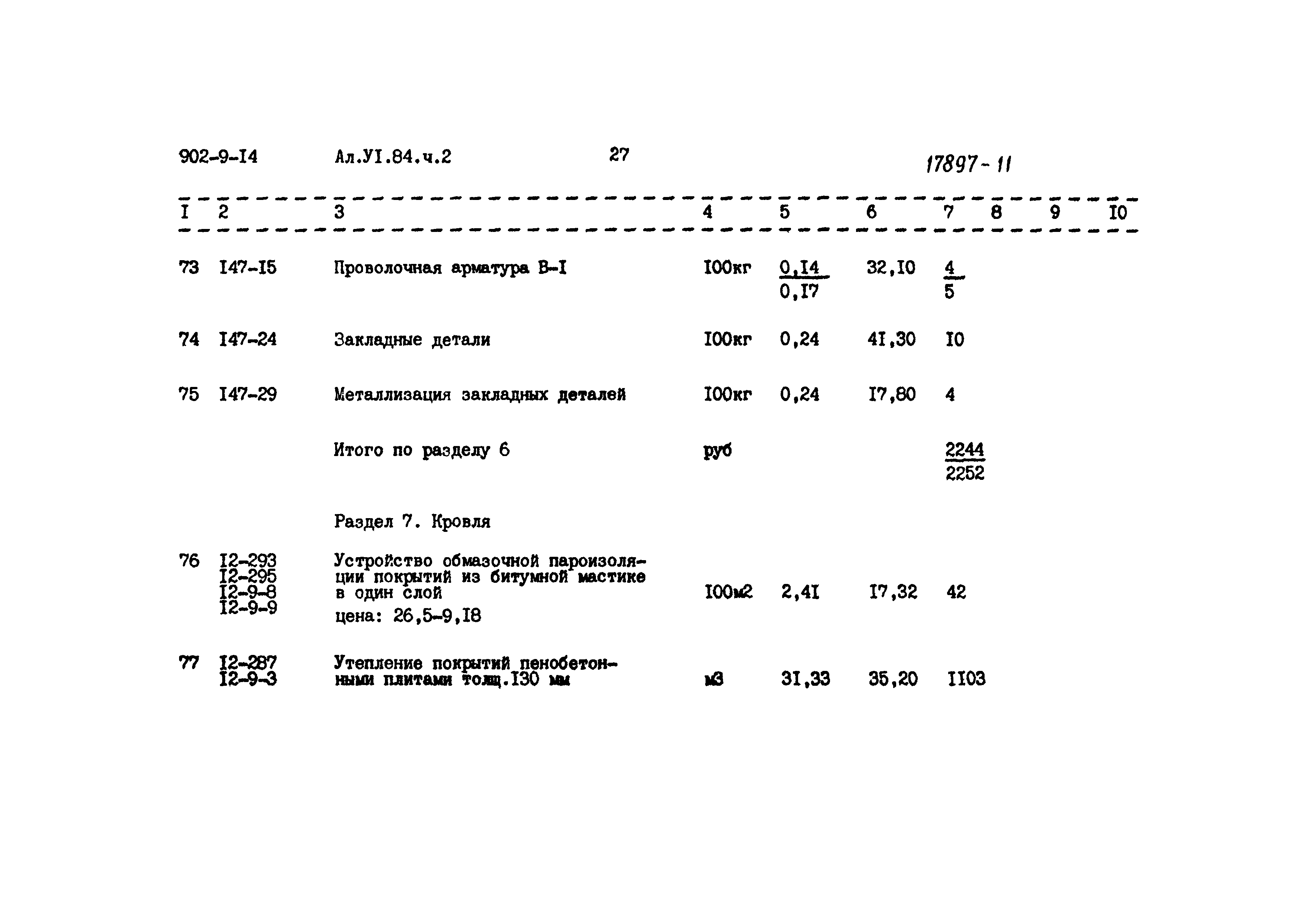 Типовой проект 902-9-14