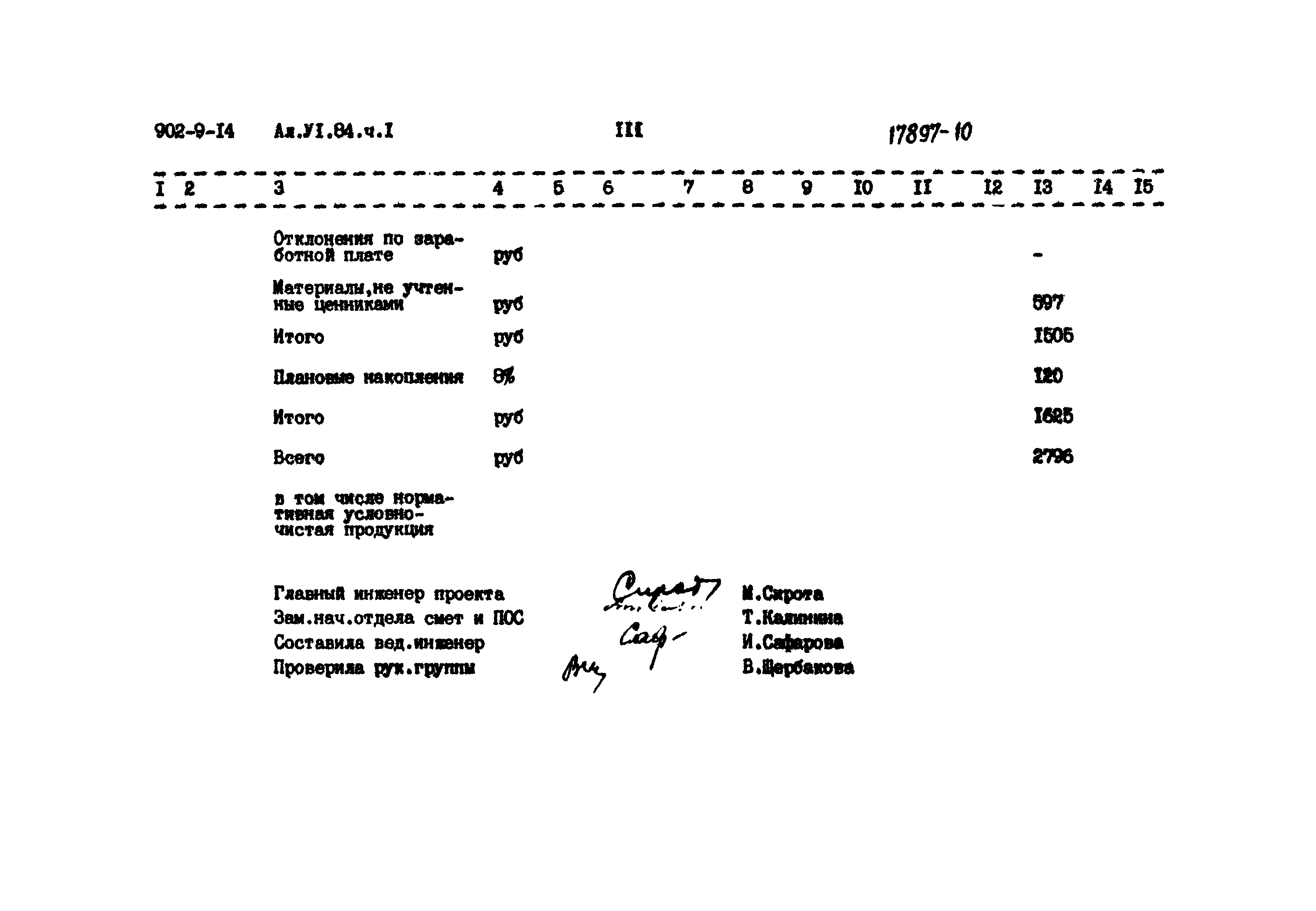 Типовой проект 902-9-14