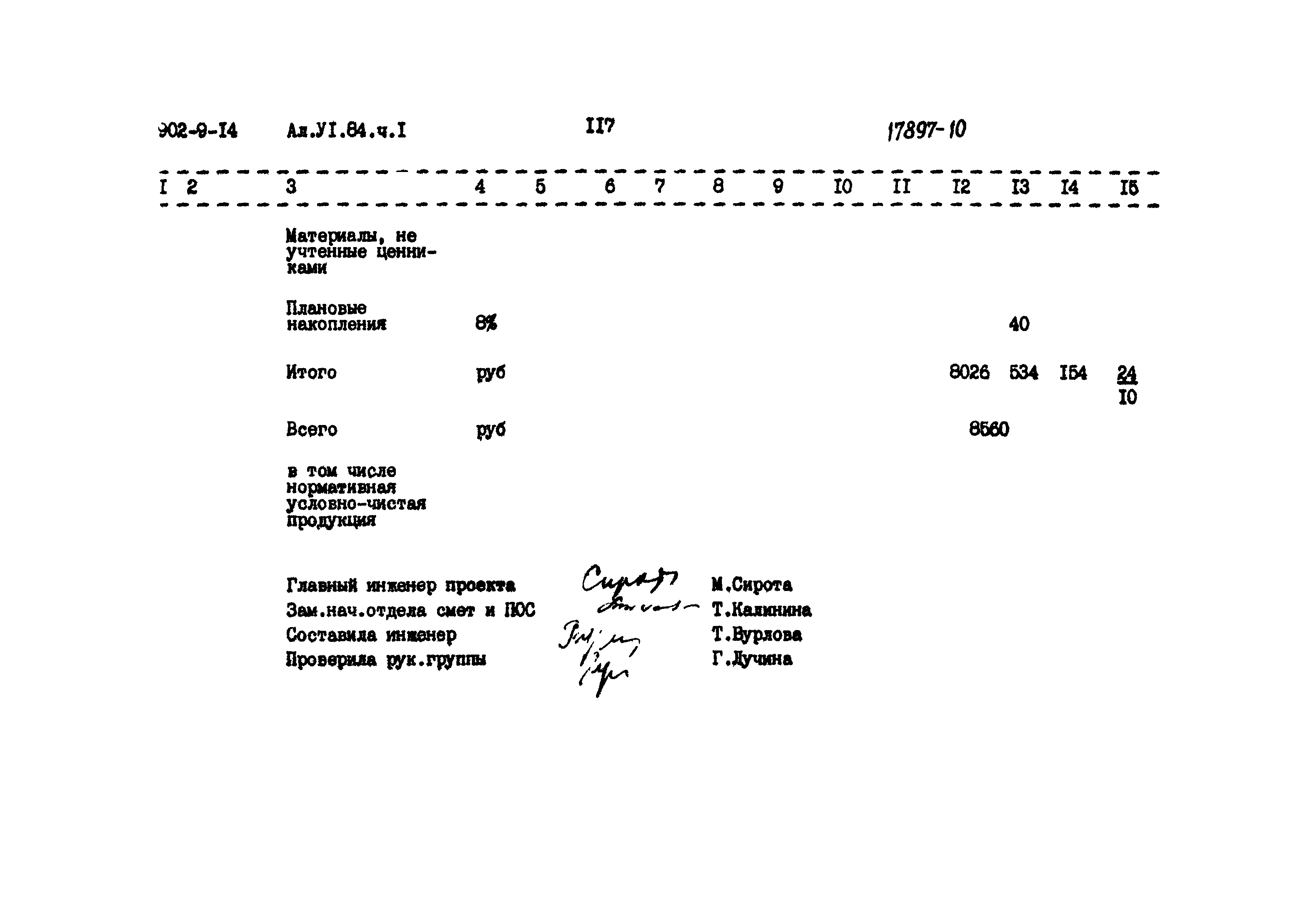 Типовой проект 902-9-14
