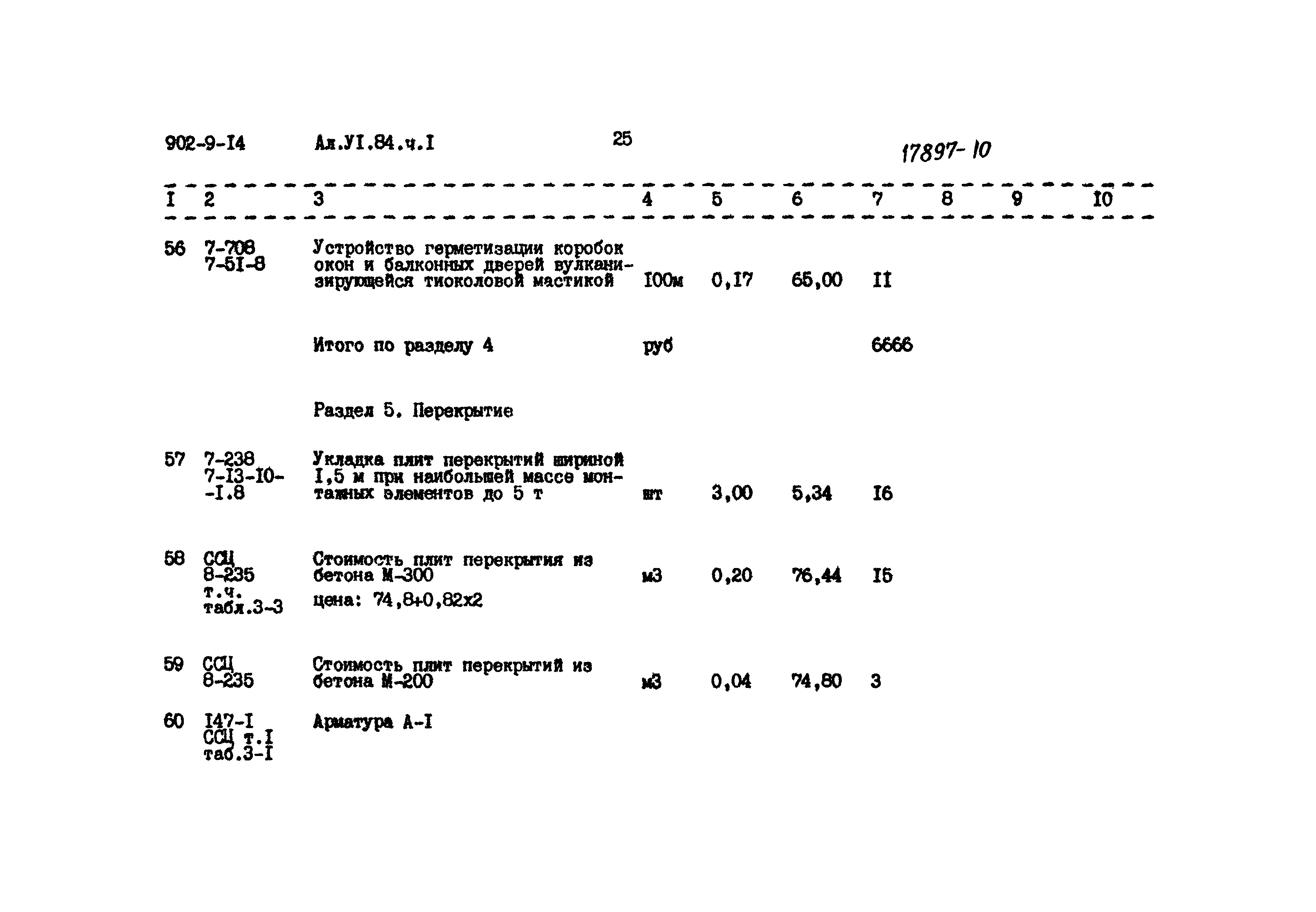 Типовой проект 902-9-14
