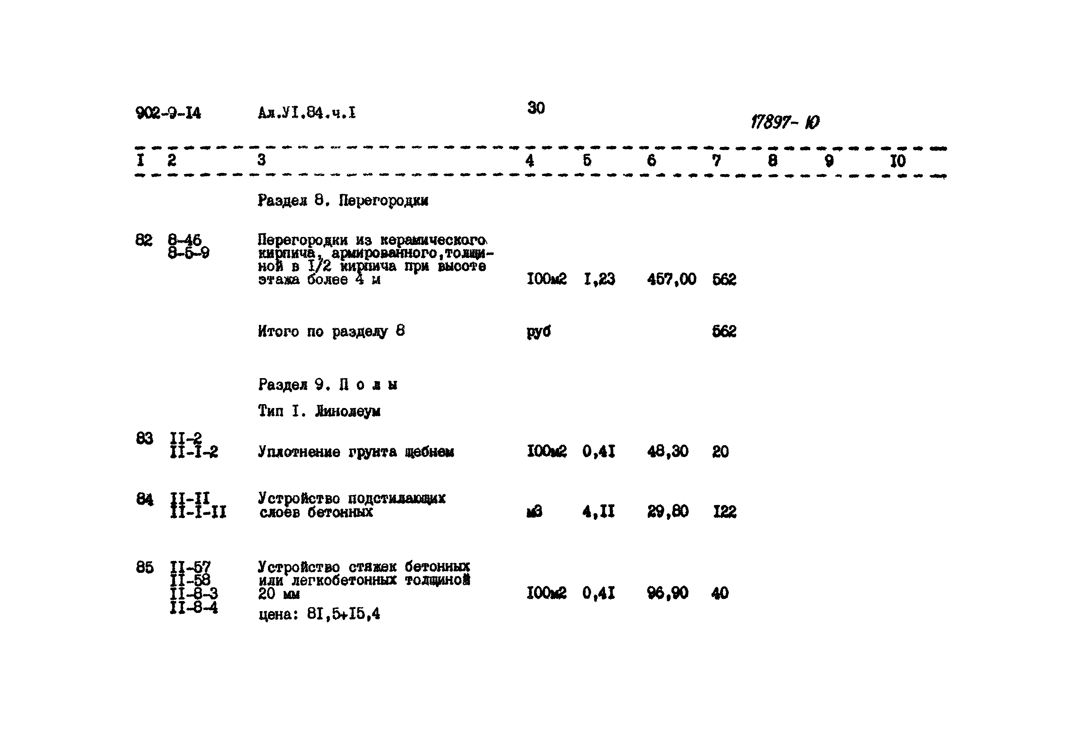 Типовой проект 902-9-14