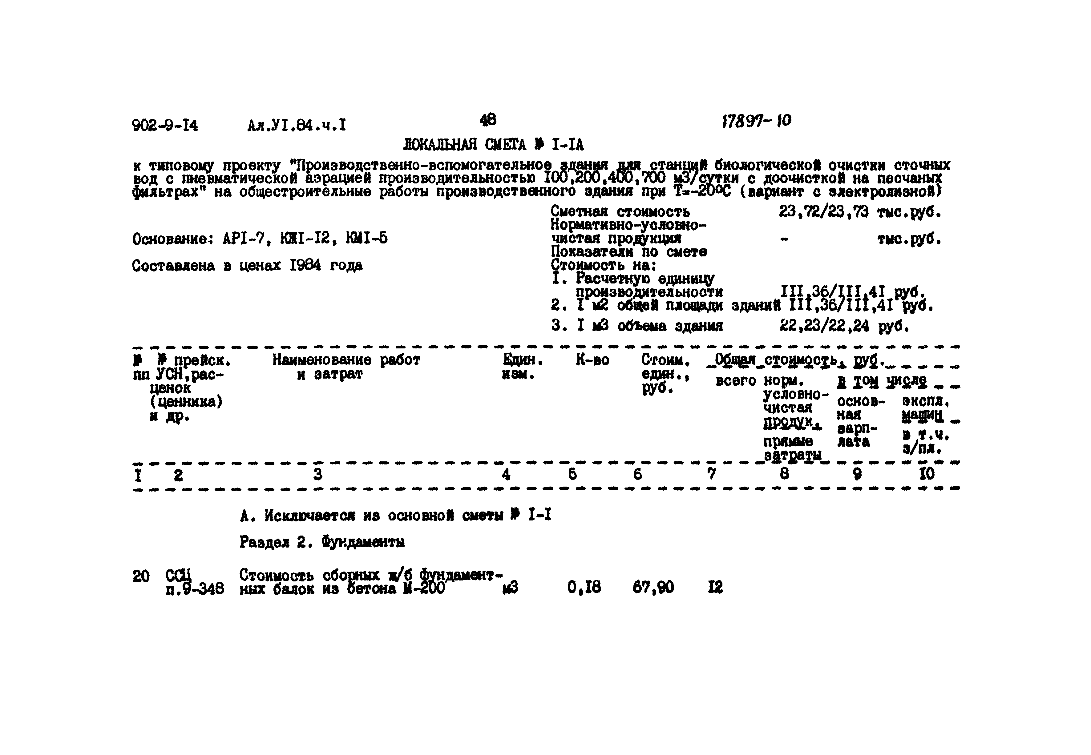Типовой проект 902-9-14