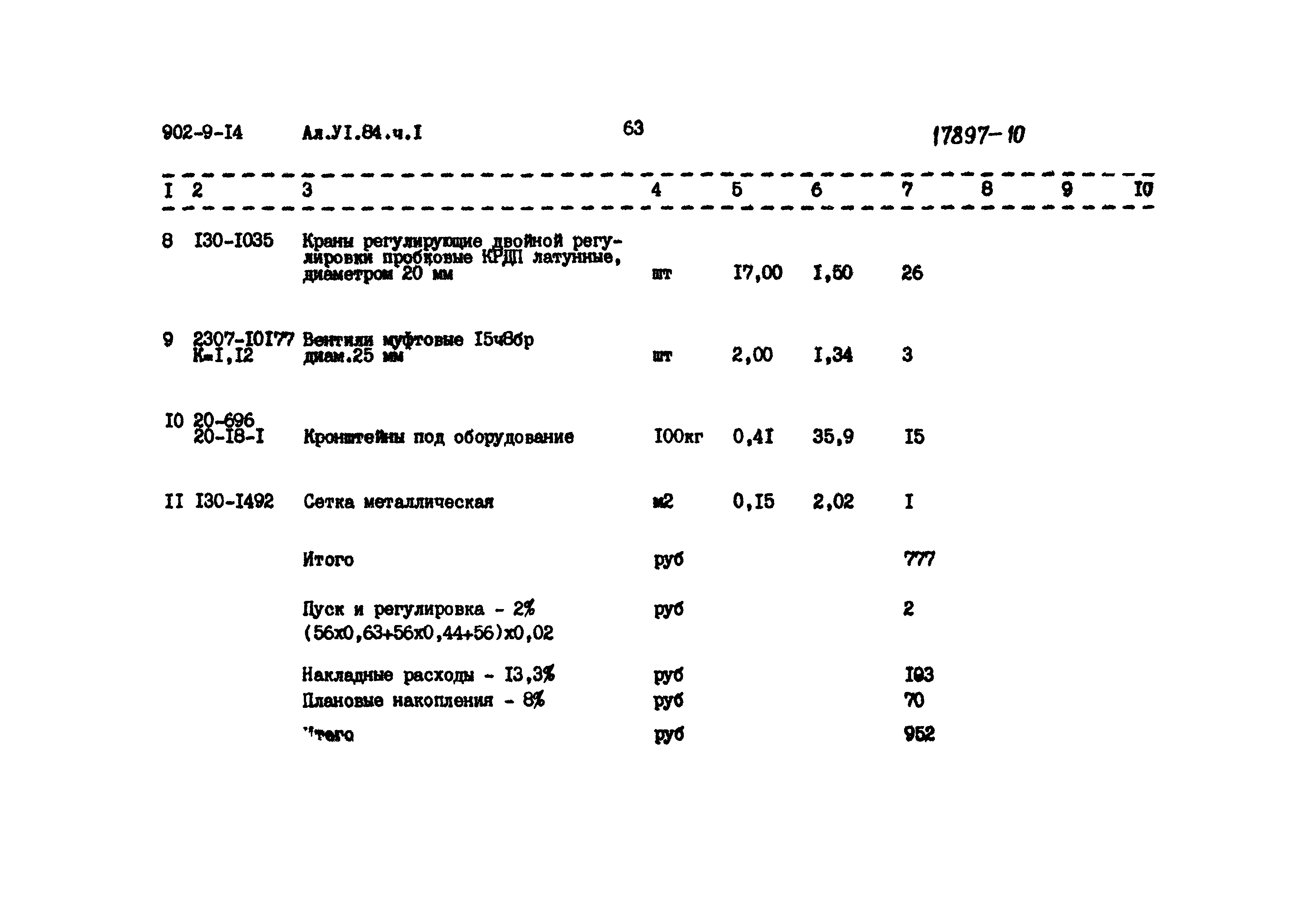 Типовой проект 902-9-14