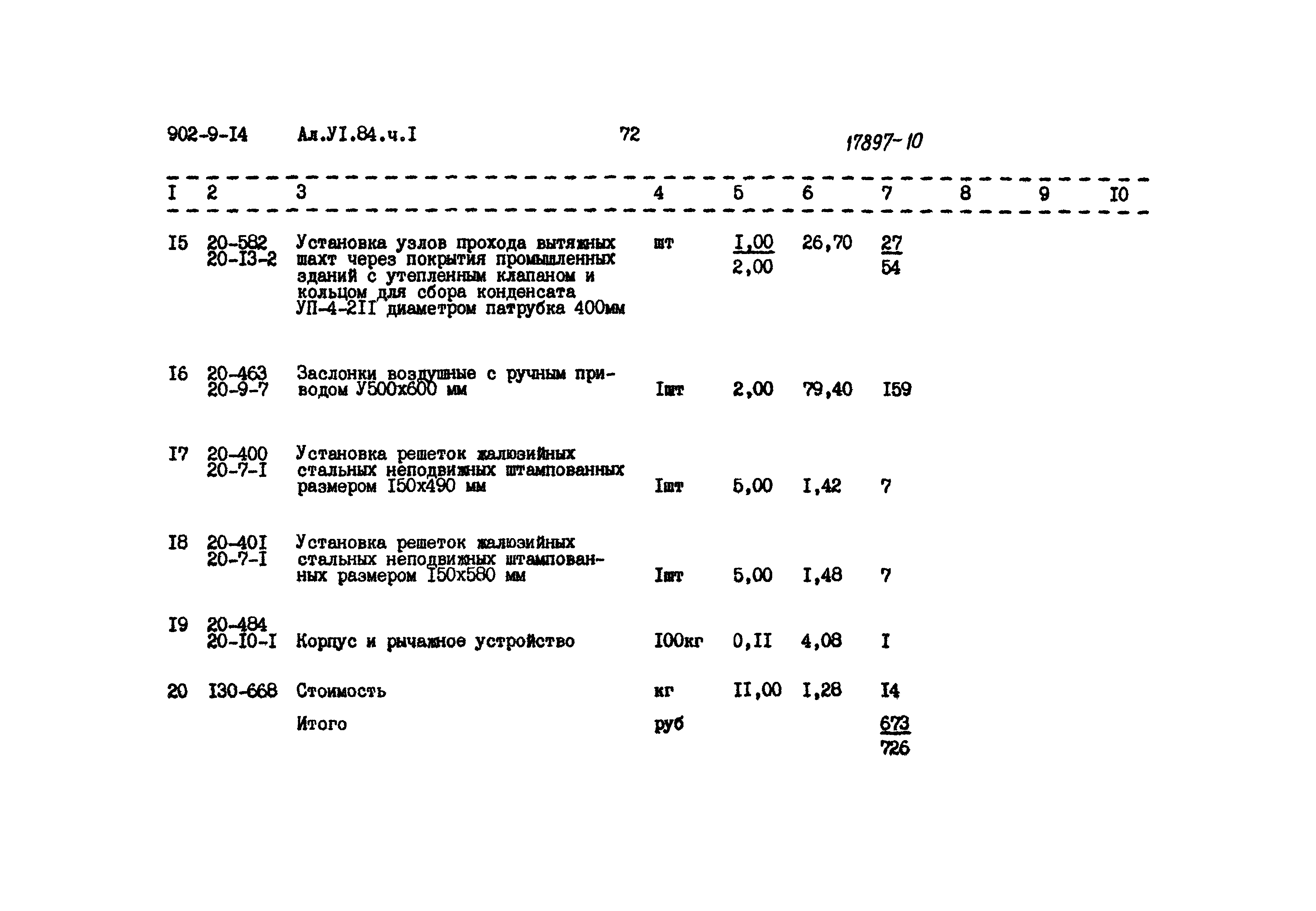 Типовой проект 902-9-14