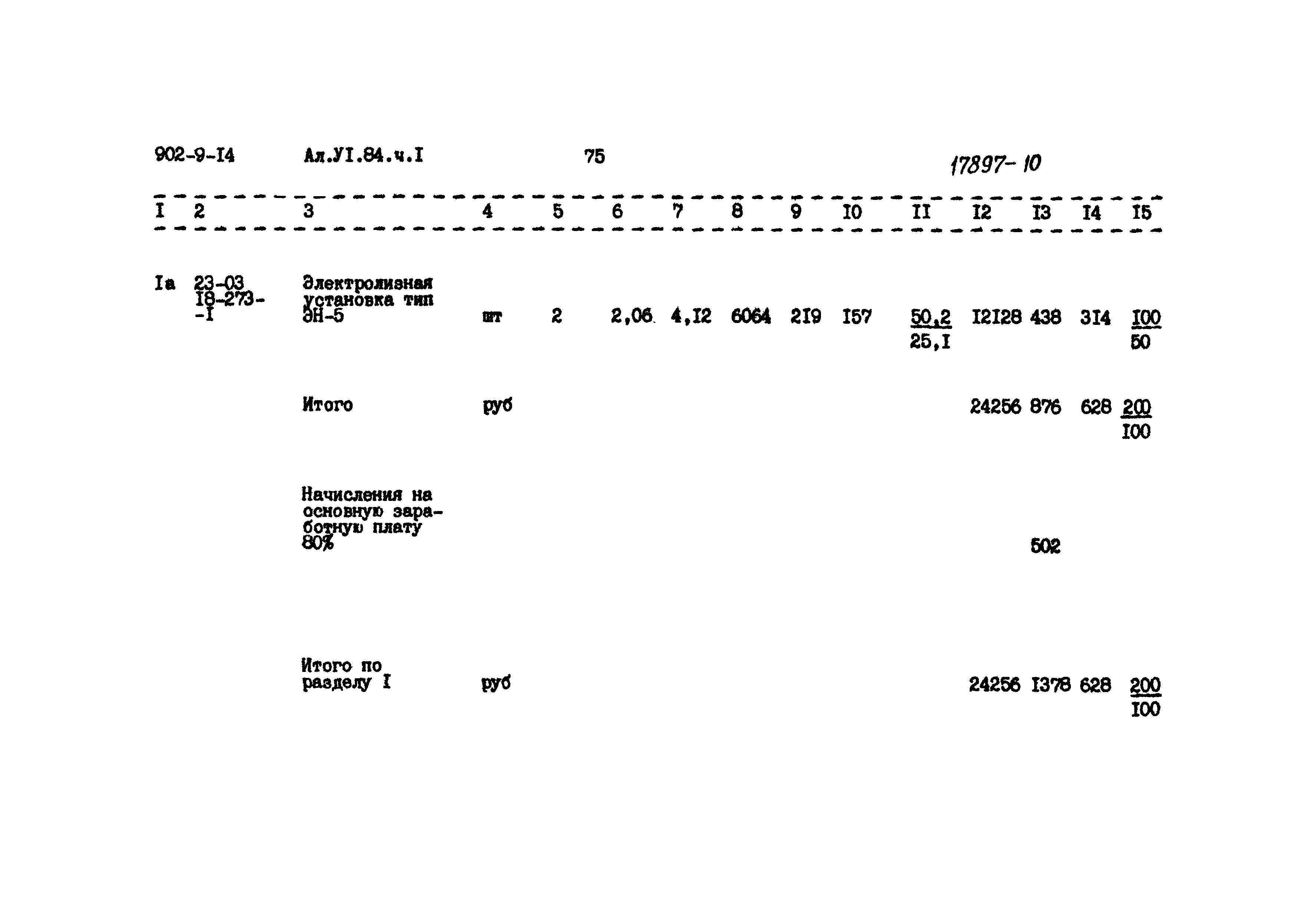 Типовой проект 902-9-14