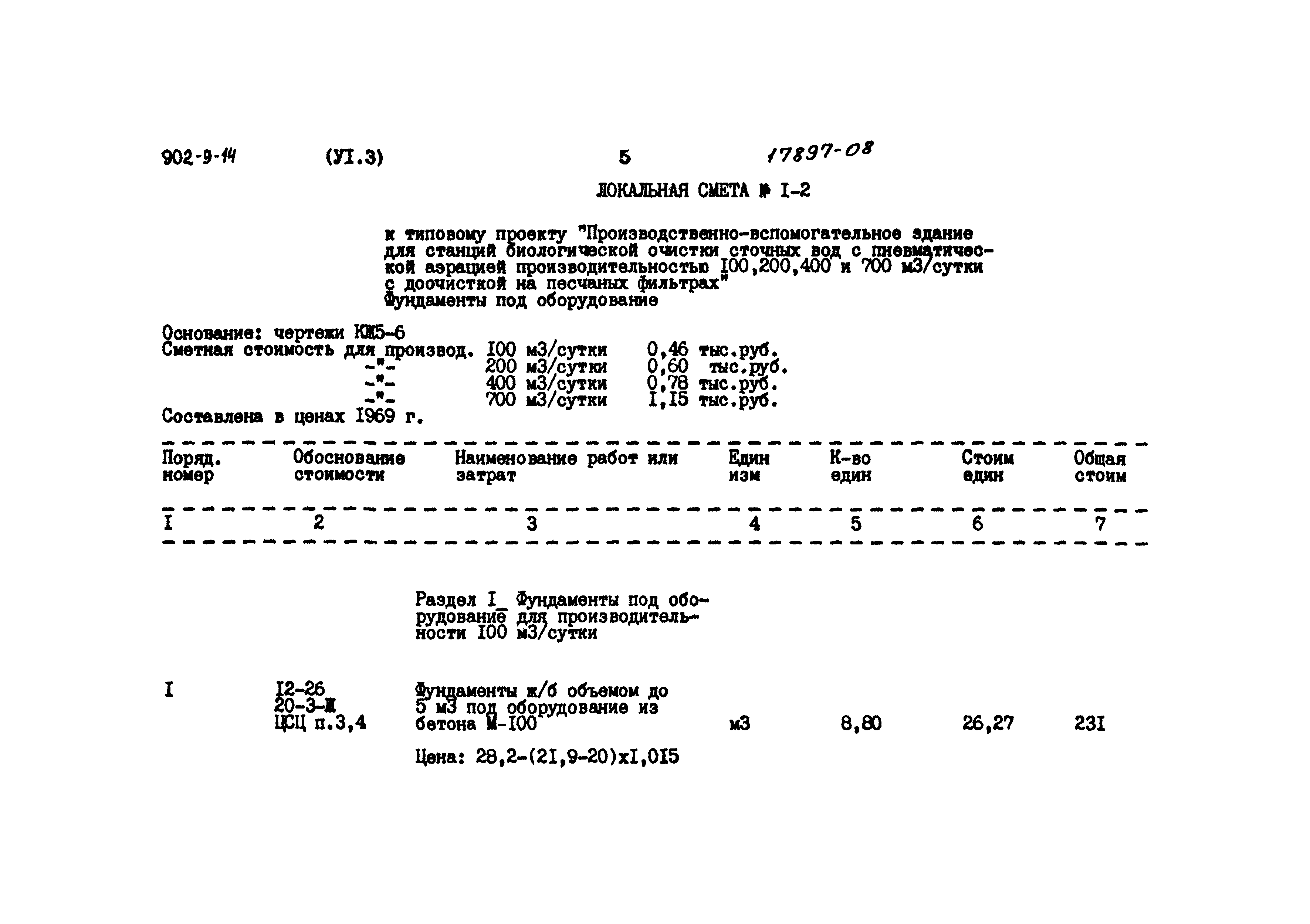 Типовой проект 902-9-14