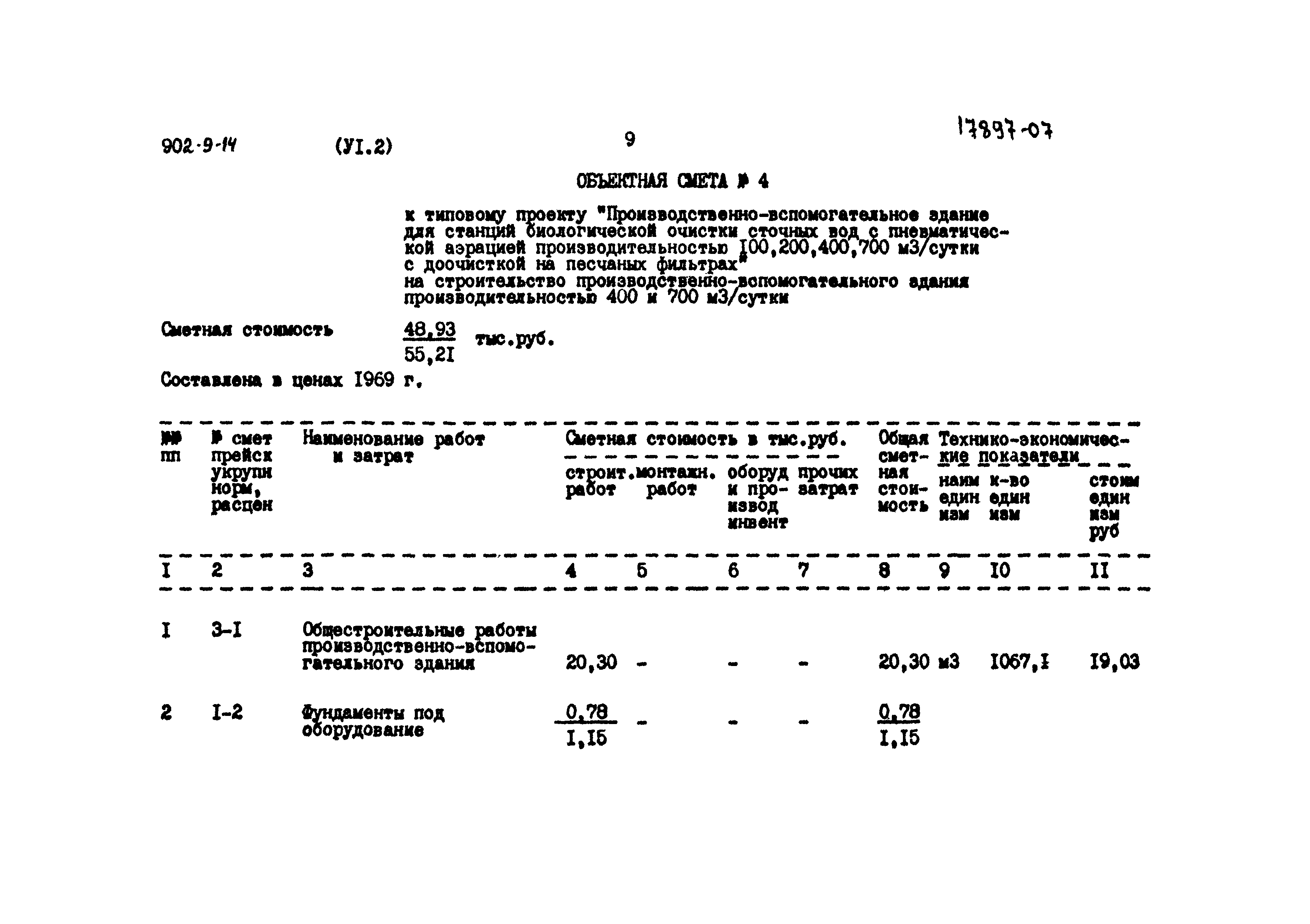 Типовой проект 902-9-14