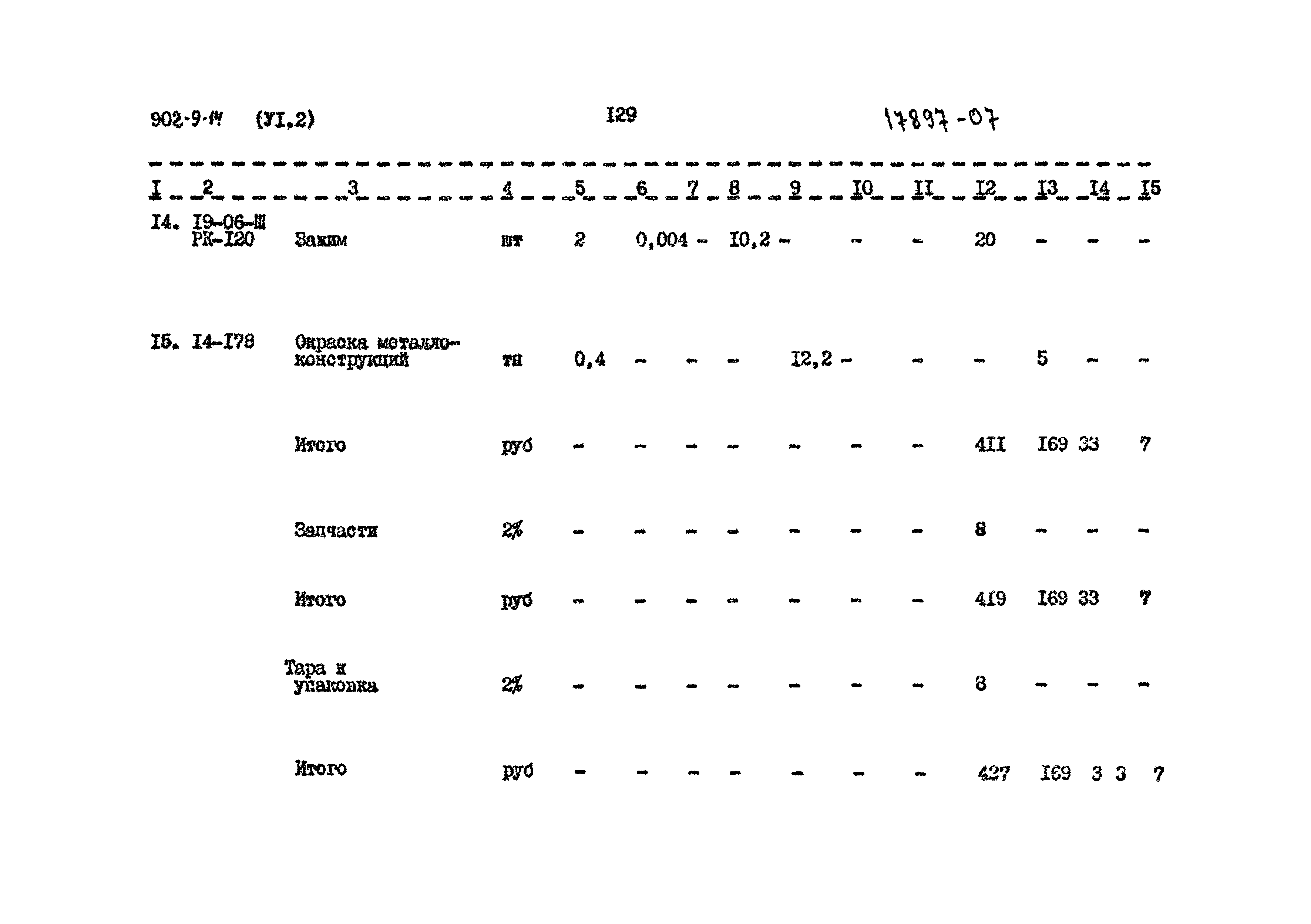 Типовой проект 902-9-14
