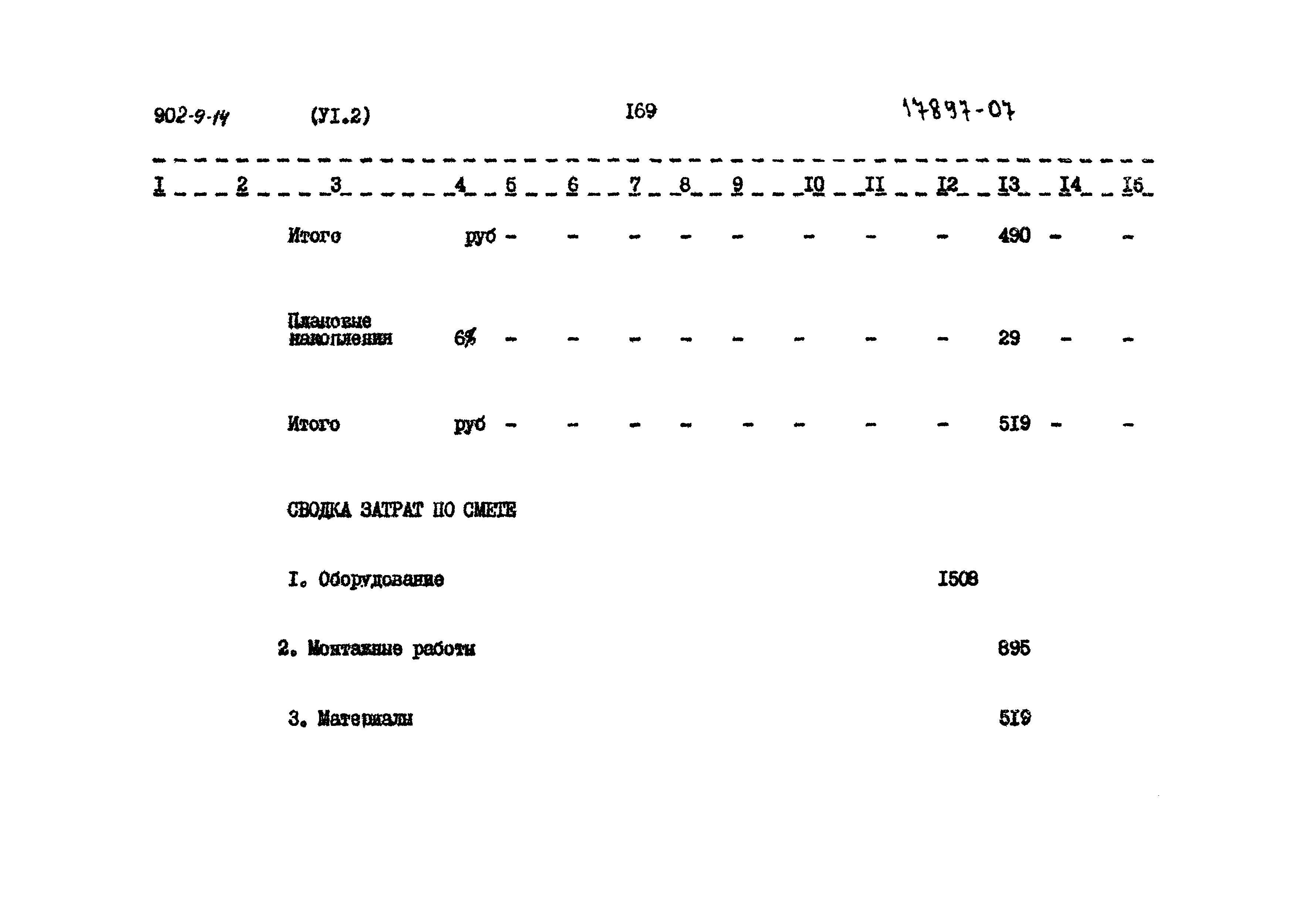Типовой проект 902-9-14