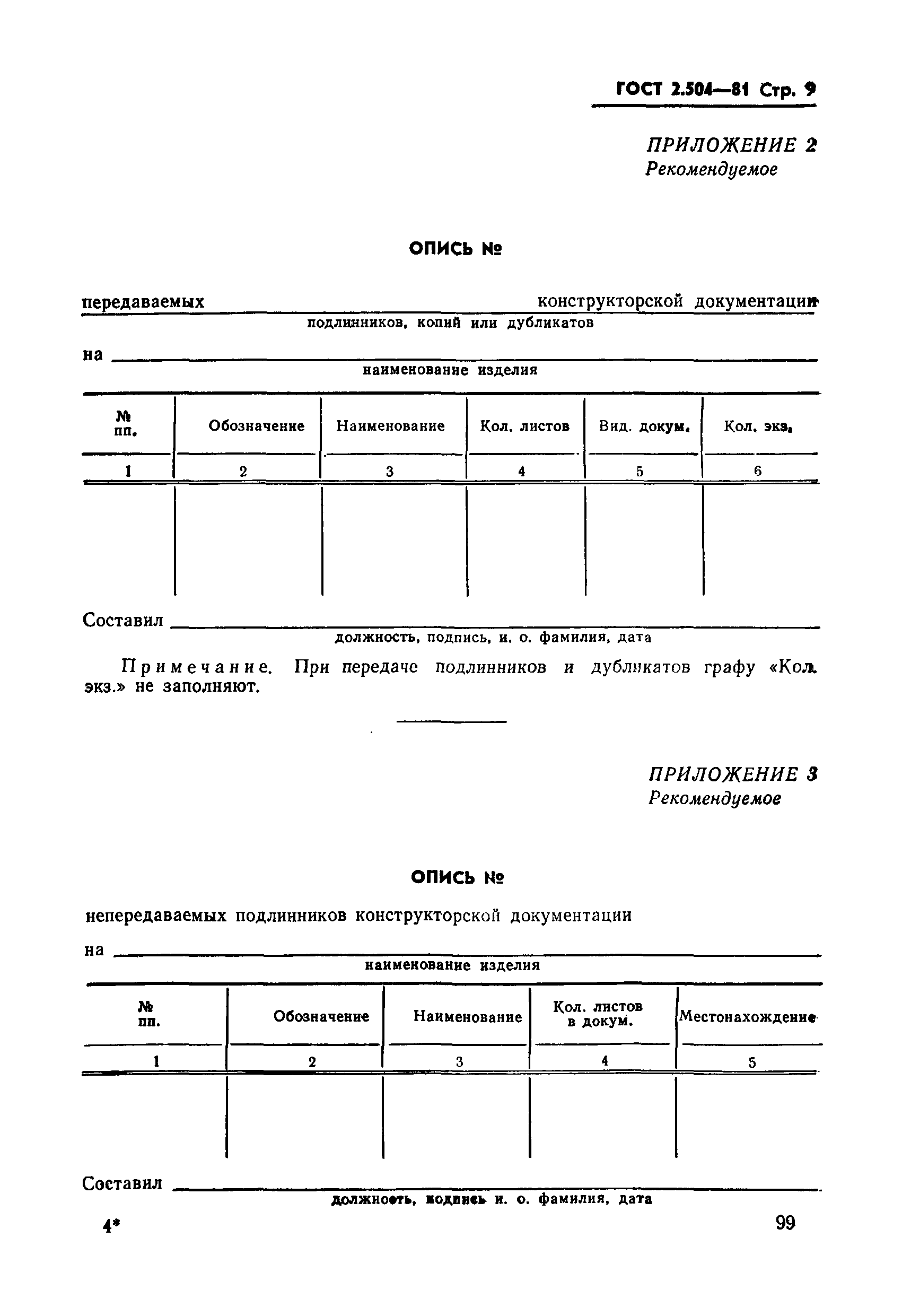 ГОСТ 2.504-81