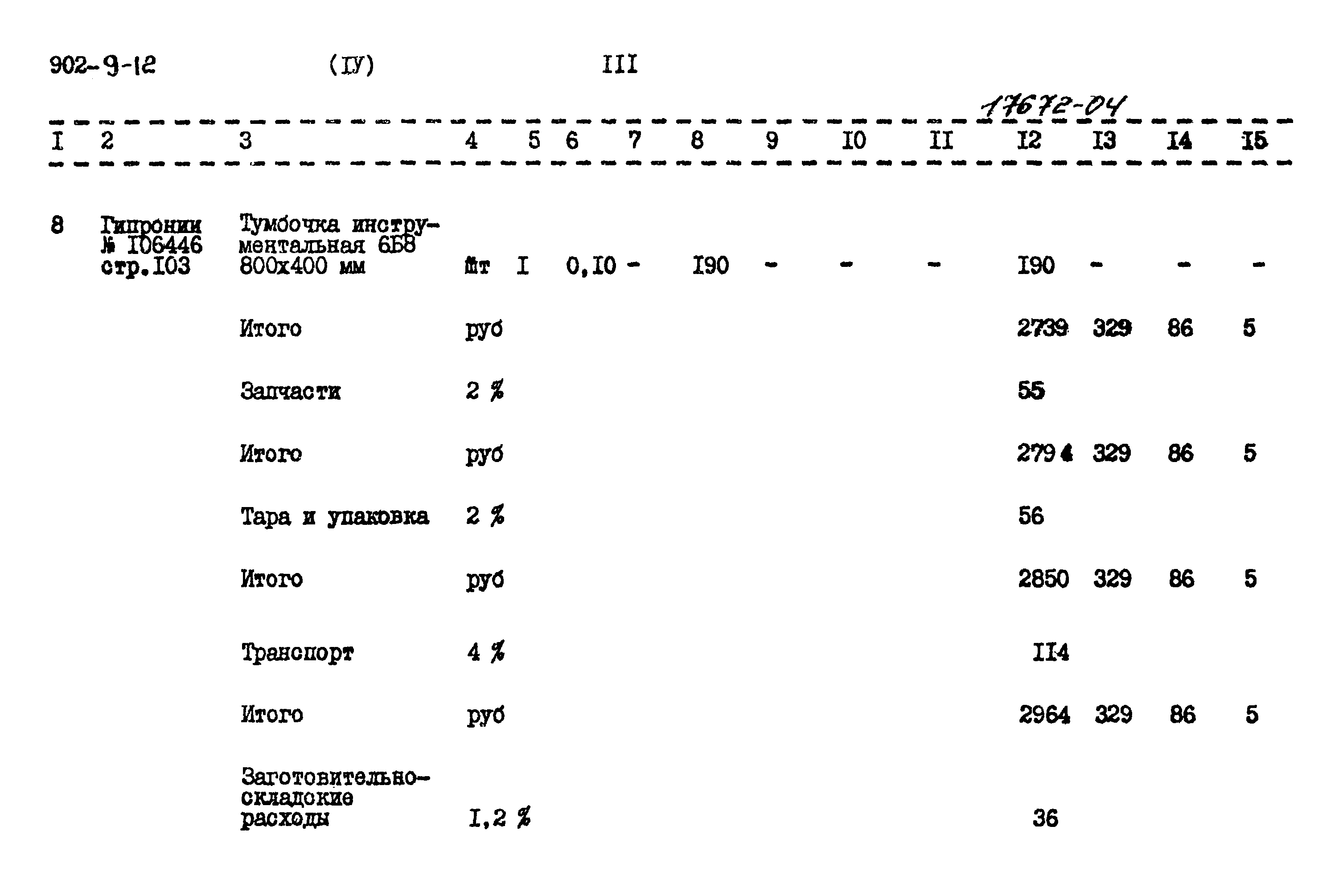 Типовой проект 902-9-12