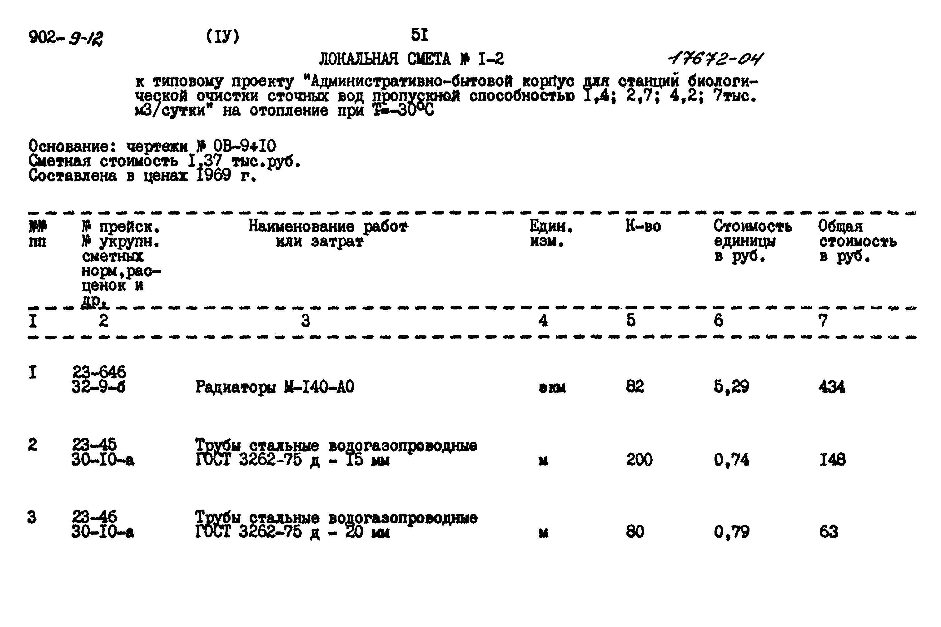 Типовой проект 902-9-12