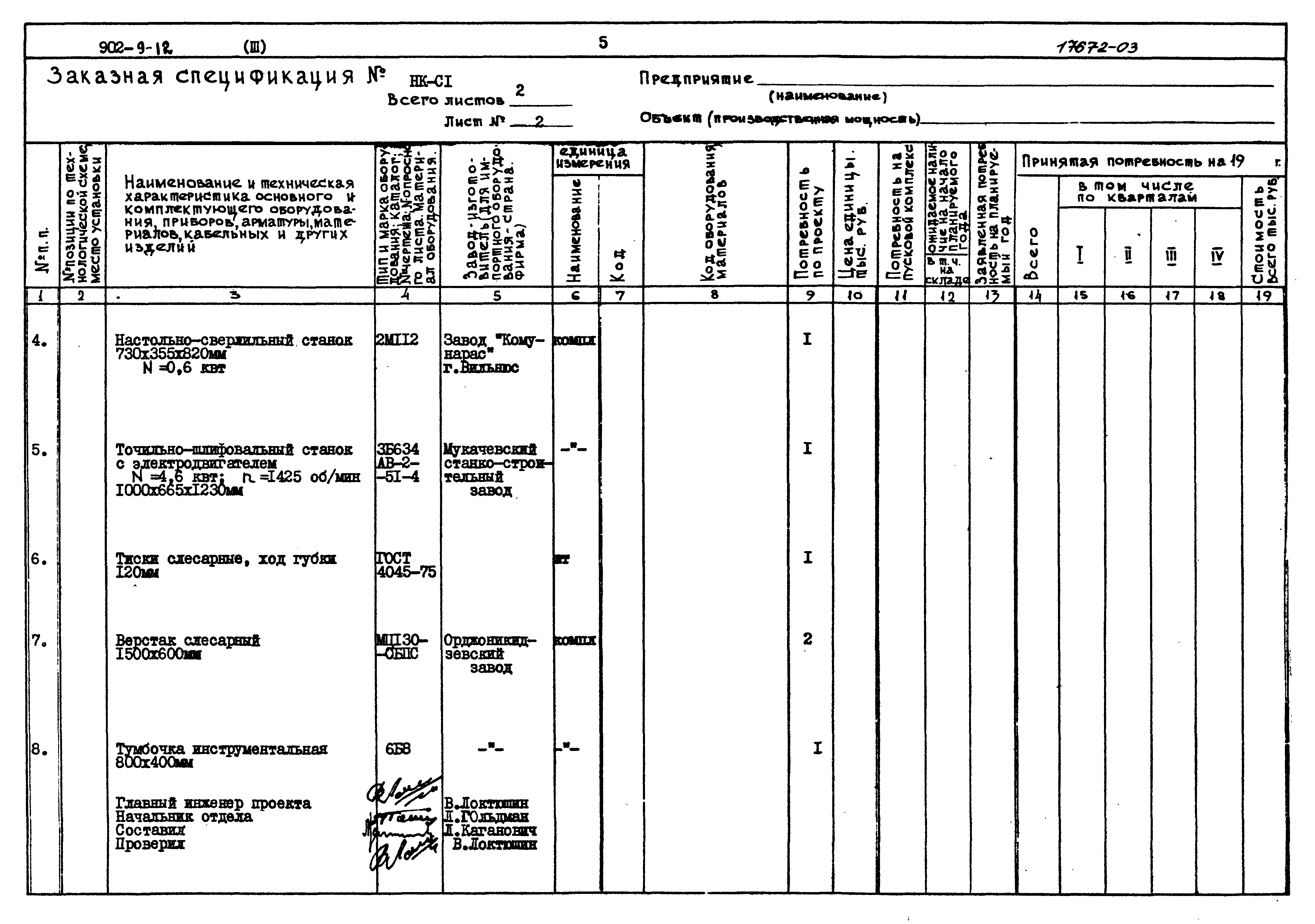 Типовой проект 902-9-12