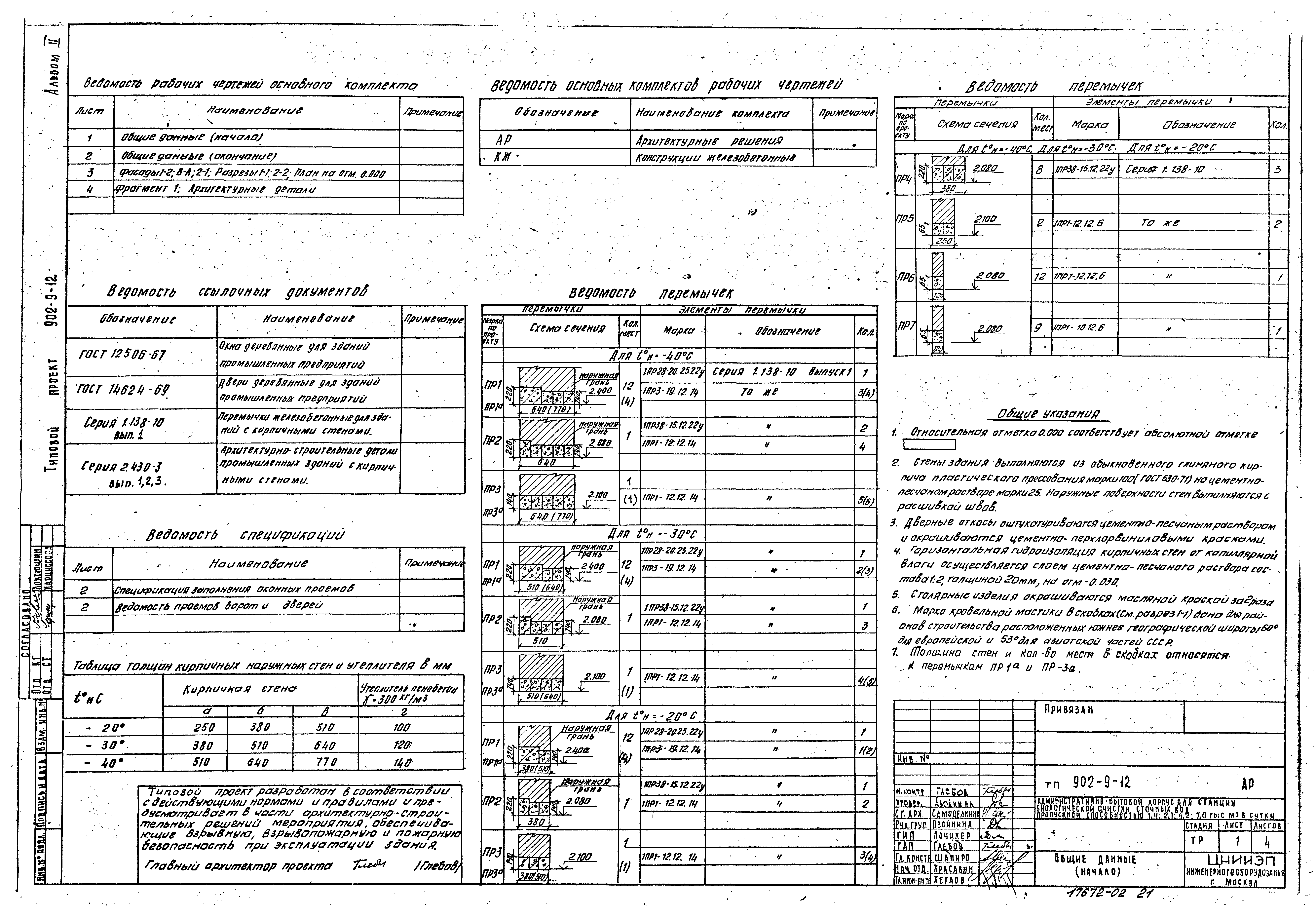 Типовой проект 902-9-12