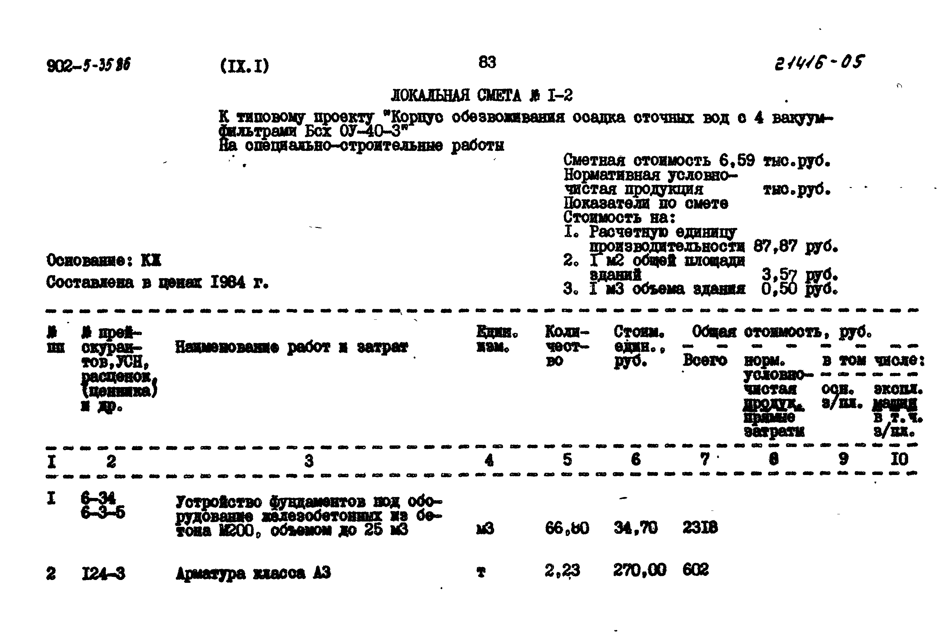 Типовой проект 902-5-35.86