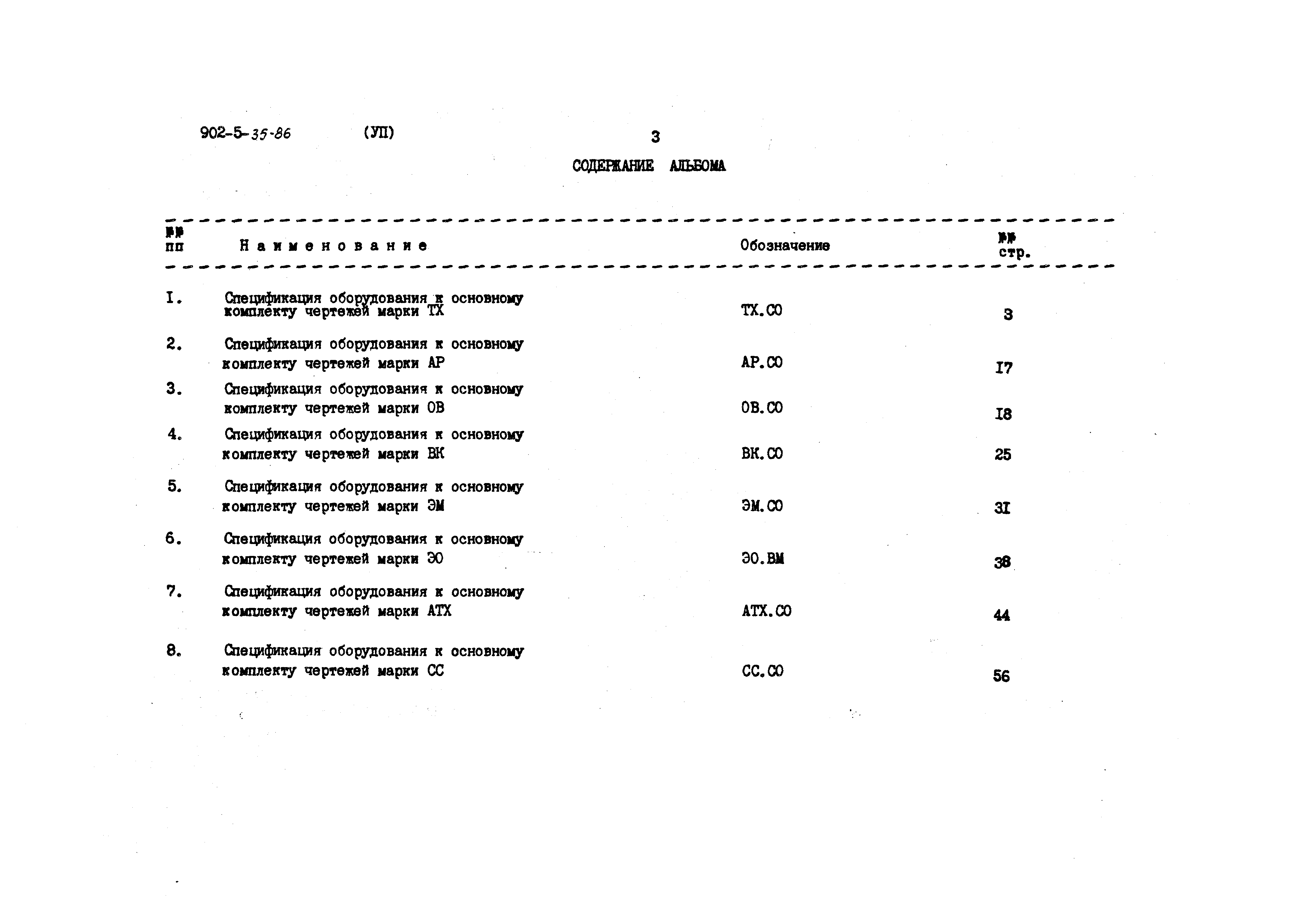 Типовой проект 902-5-35.86