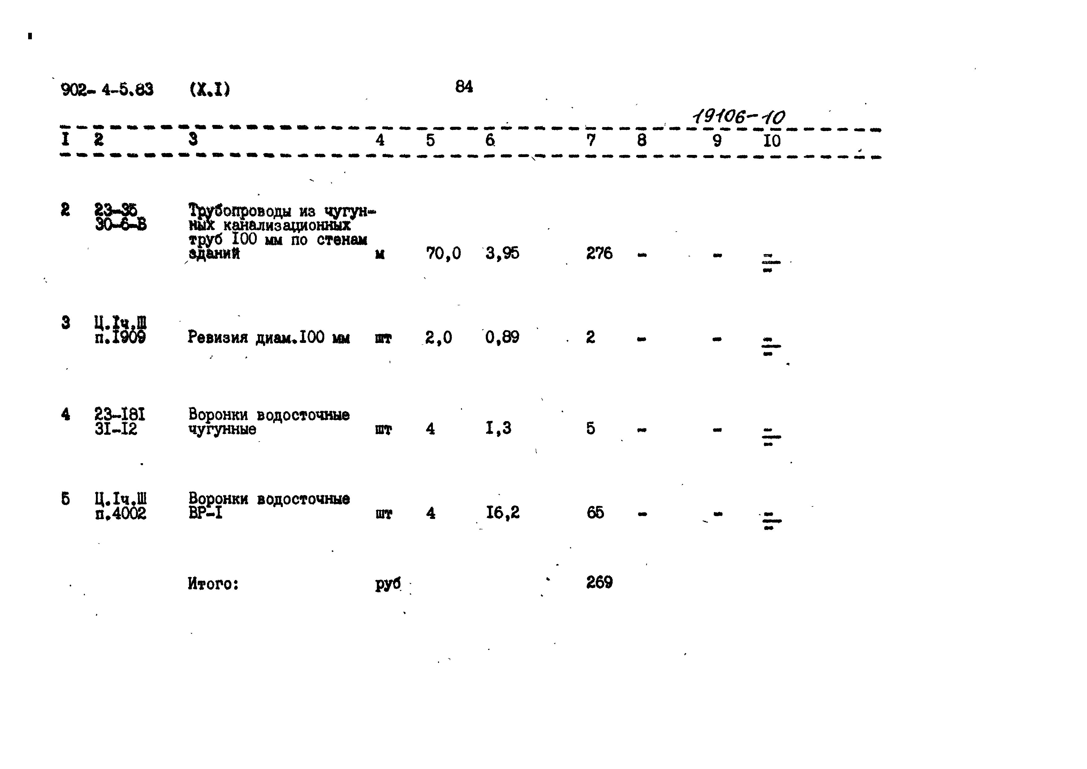 Типовой проект 902-4-5.83