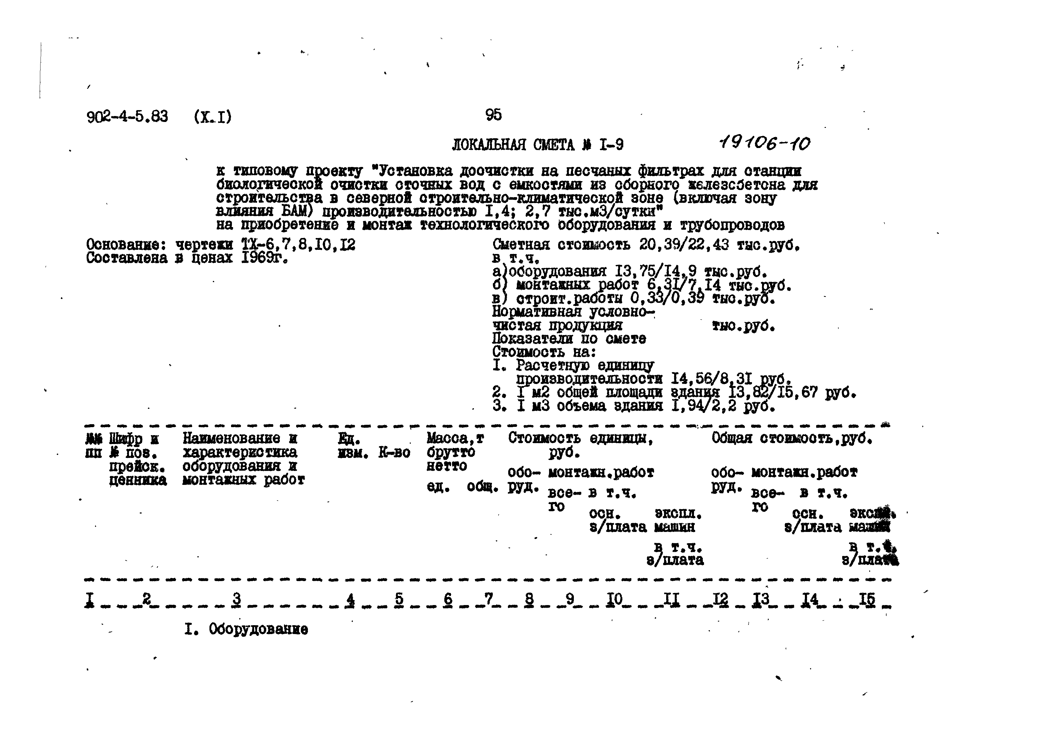 Типовой проект 902-4-5.83