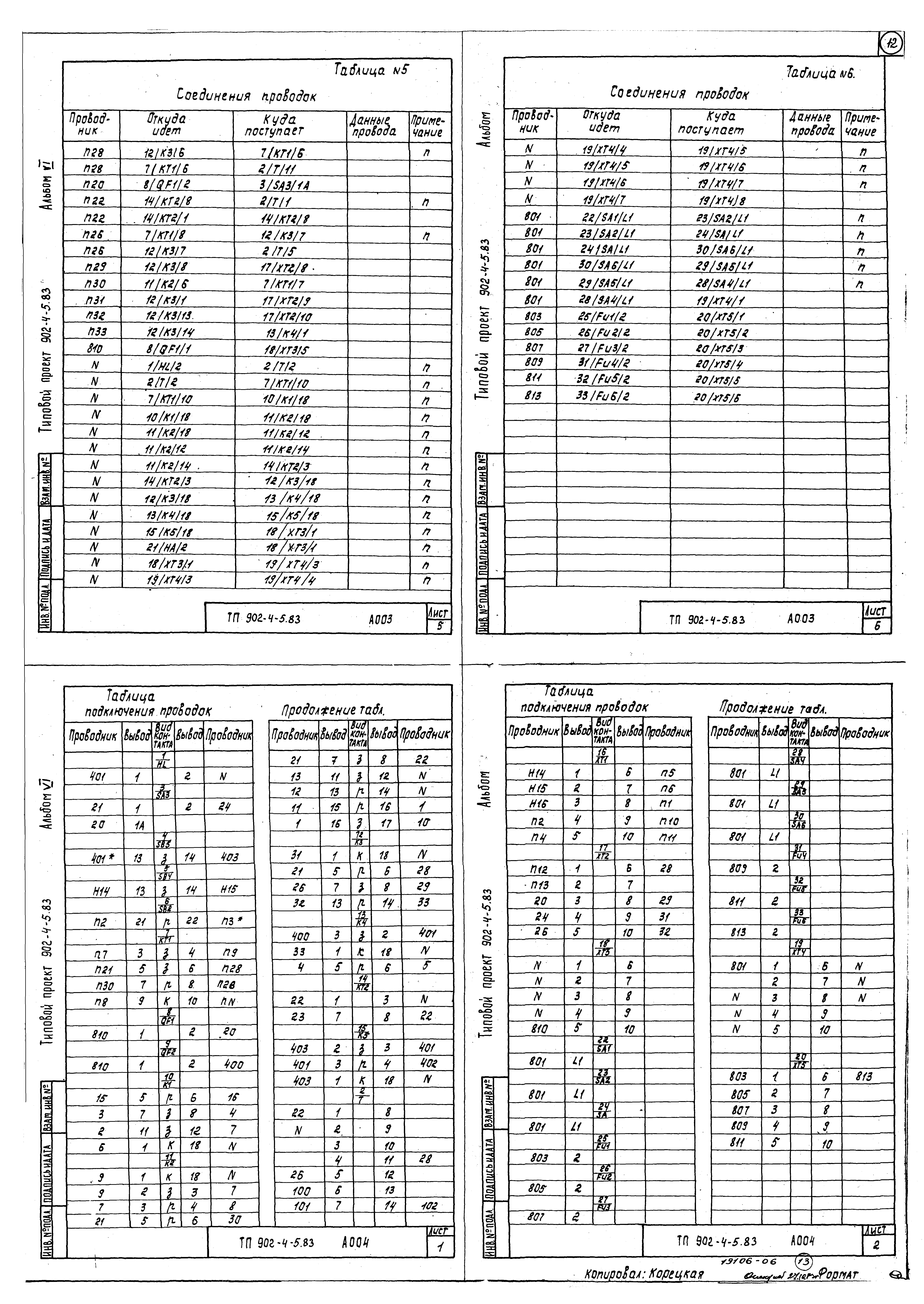 Типовой проект 902-4-5.83