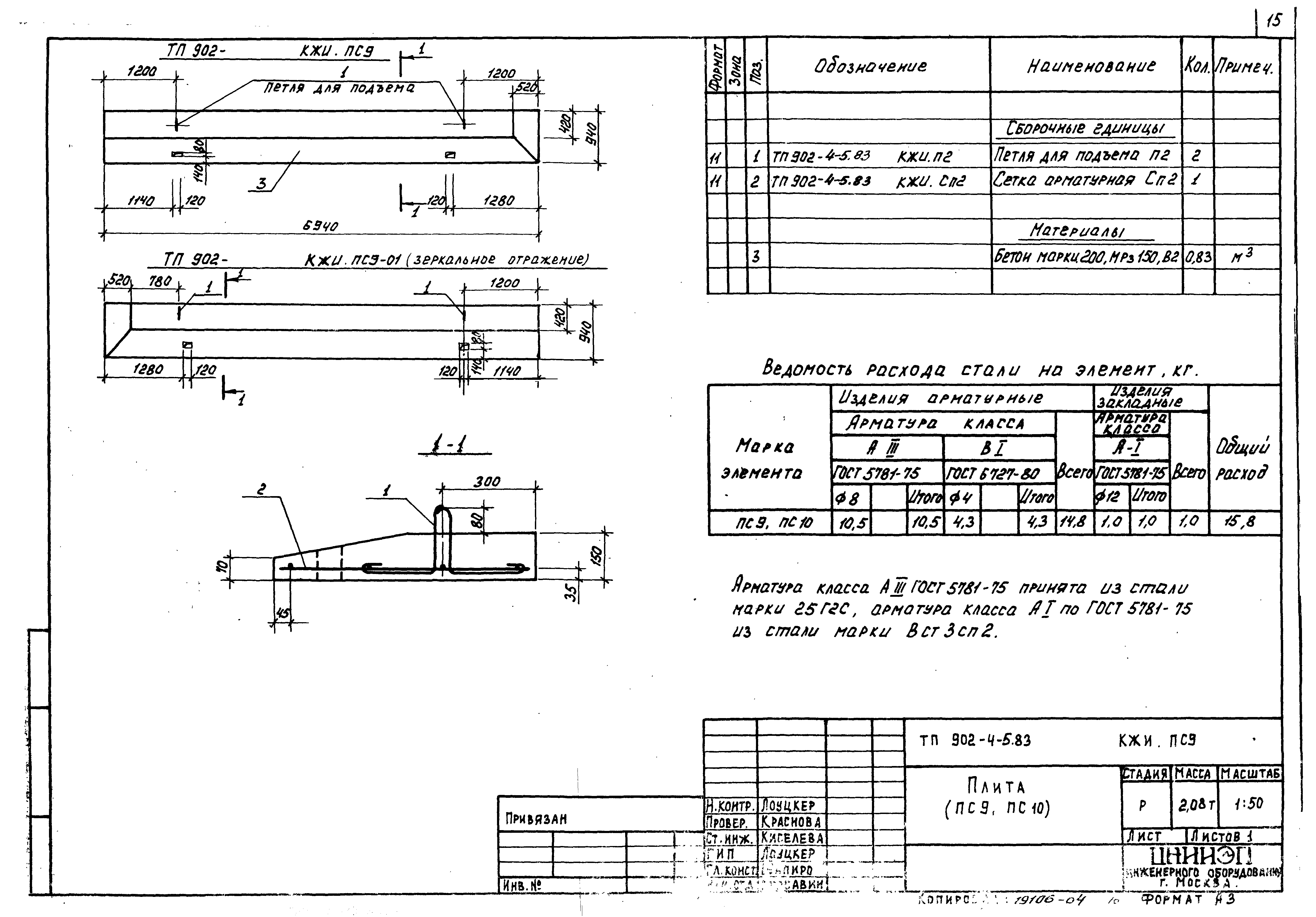 Типовой проект 902-4-5.83