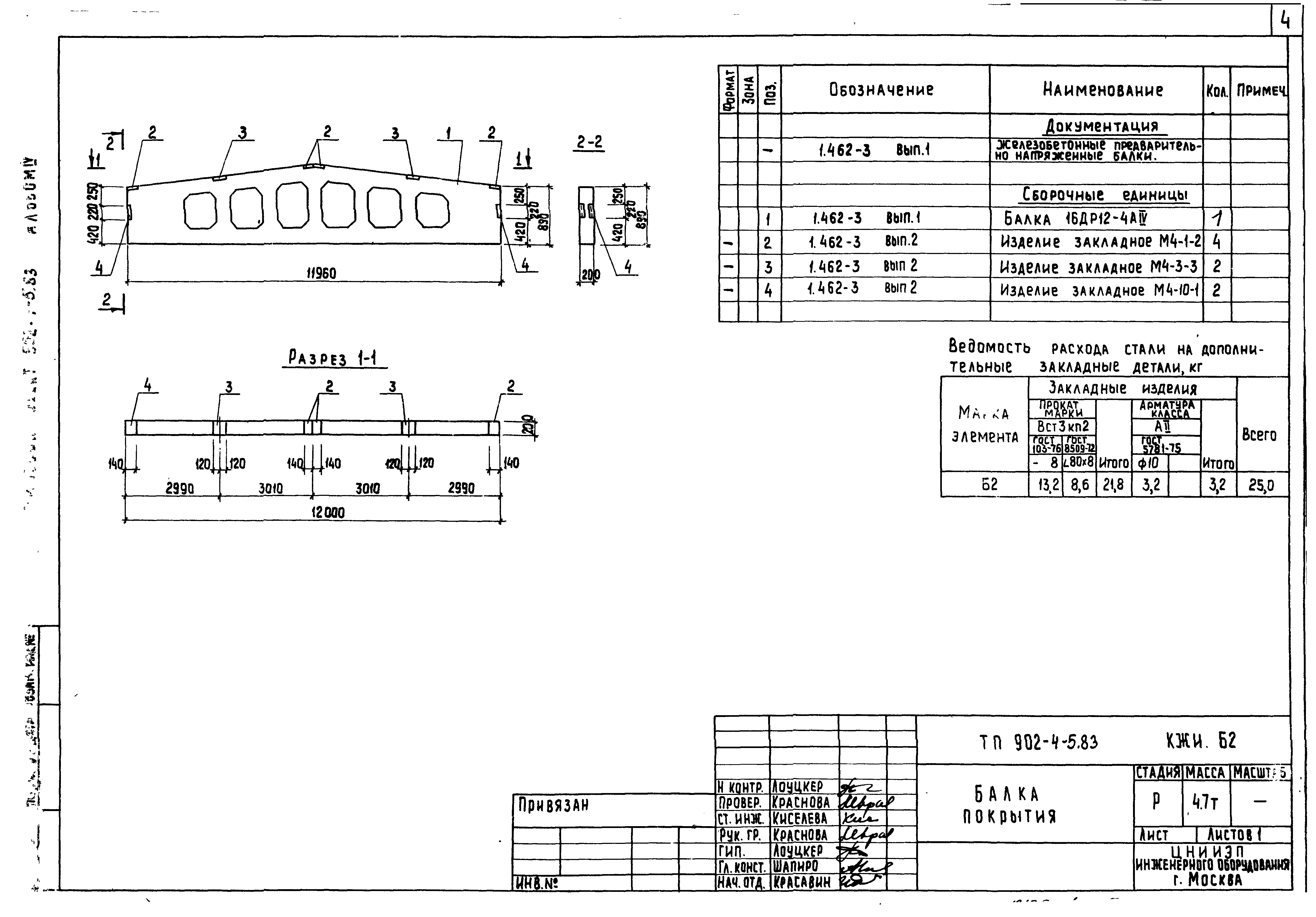 Типовой проект 902-4-5.83