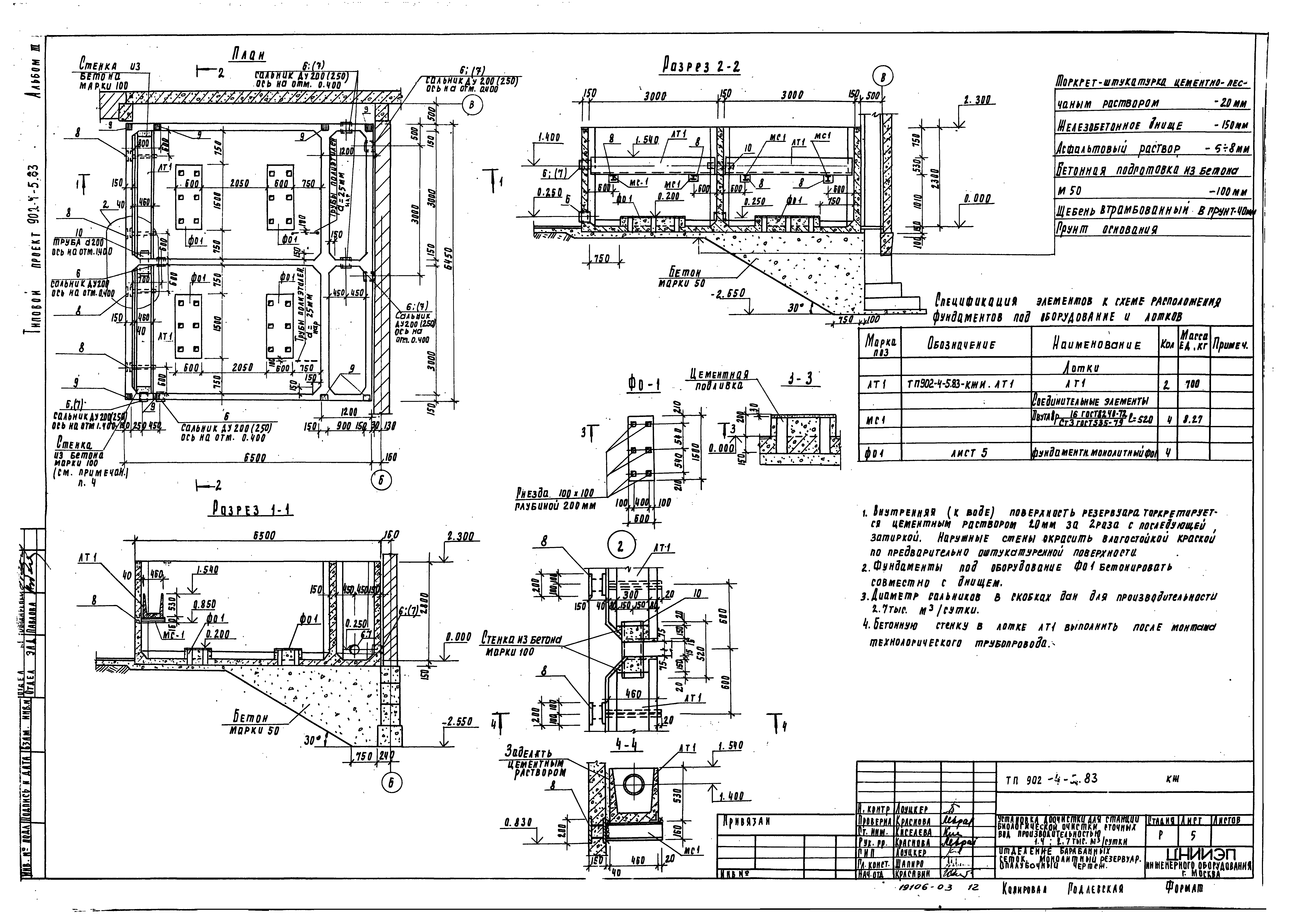 Типовой проект 902-4-5.83