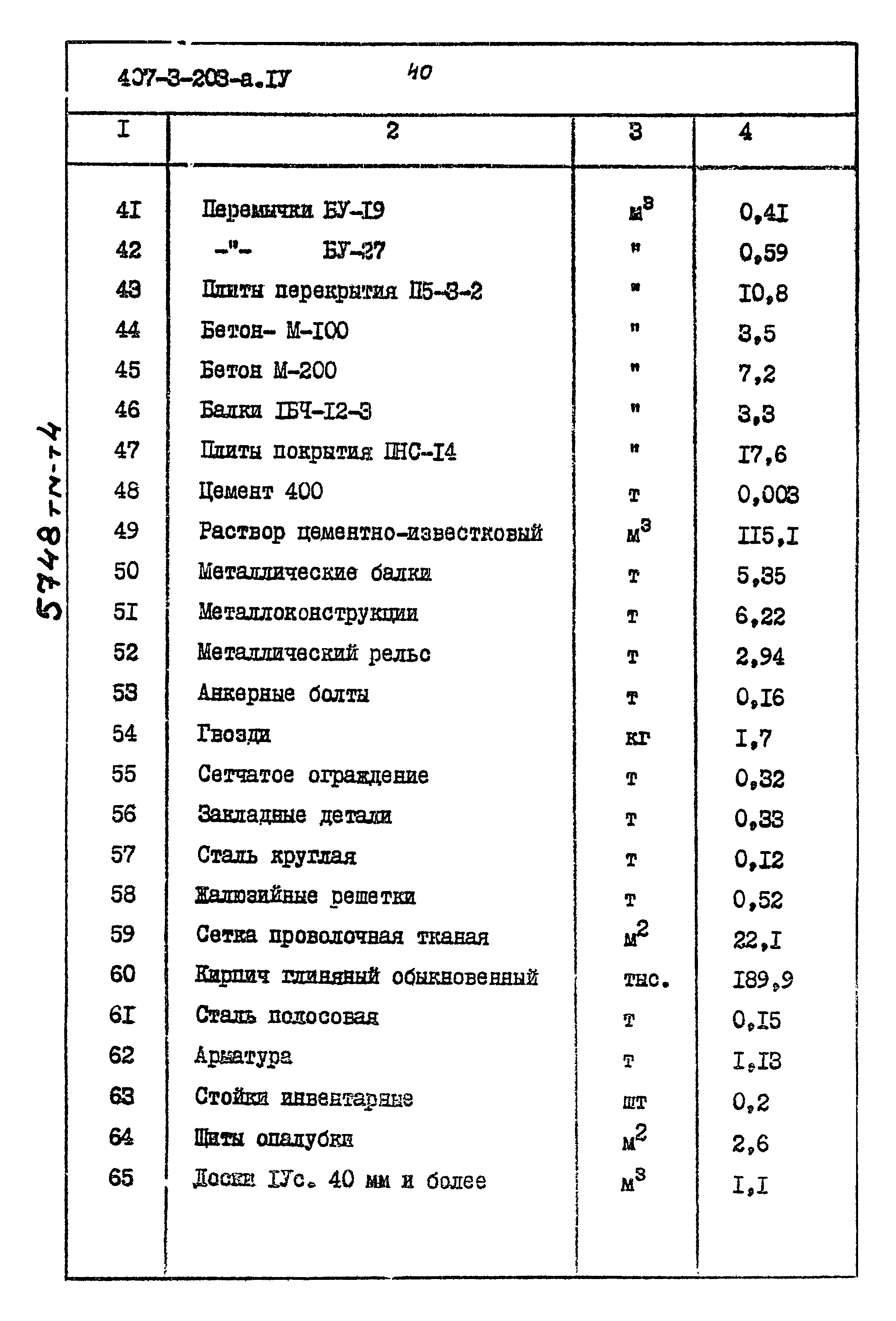 Типовой проект 407-3-203
