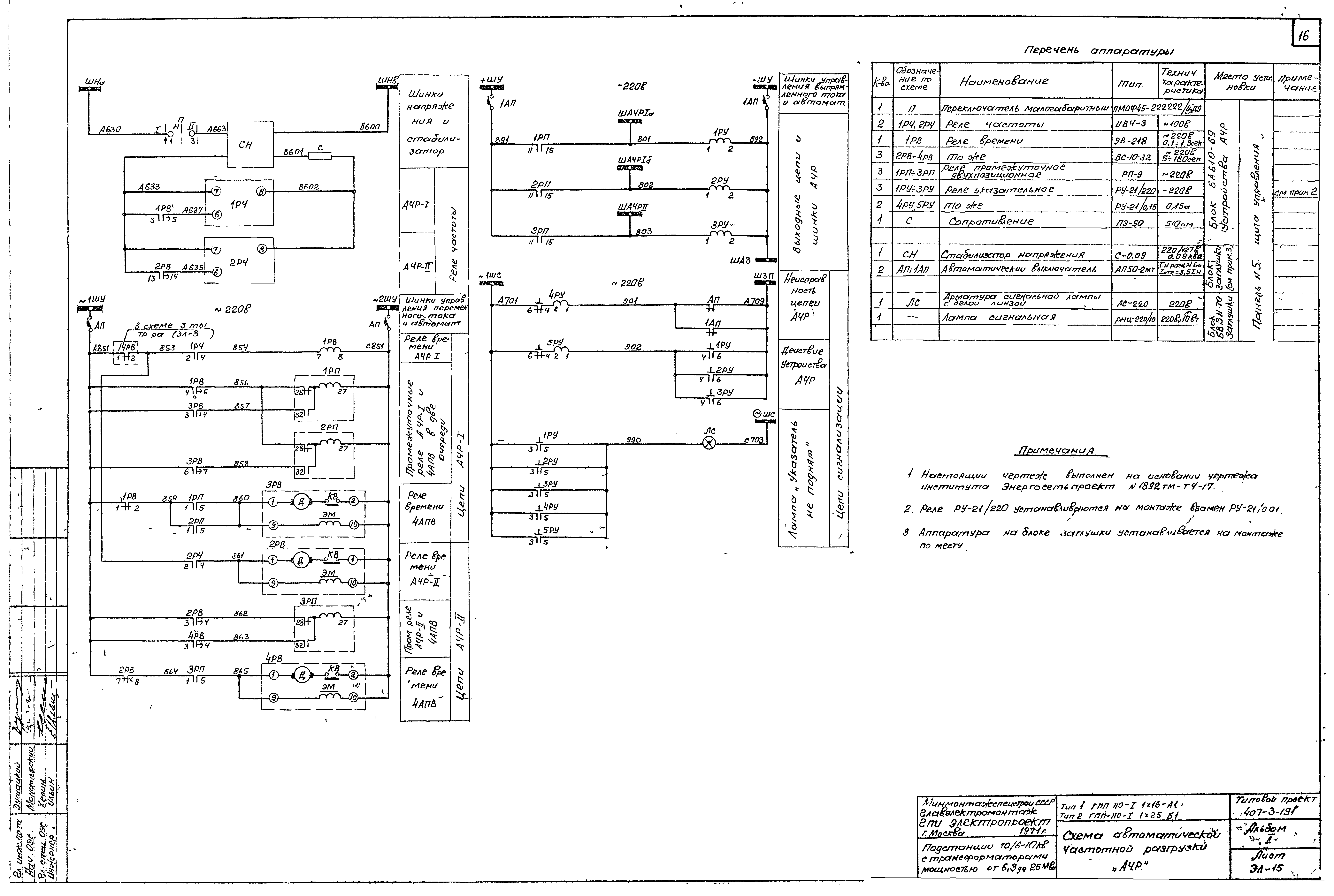 Типовой проект 407-3-191