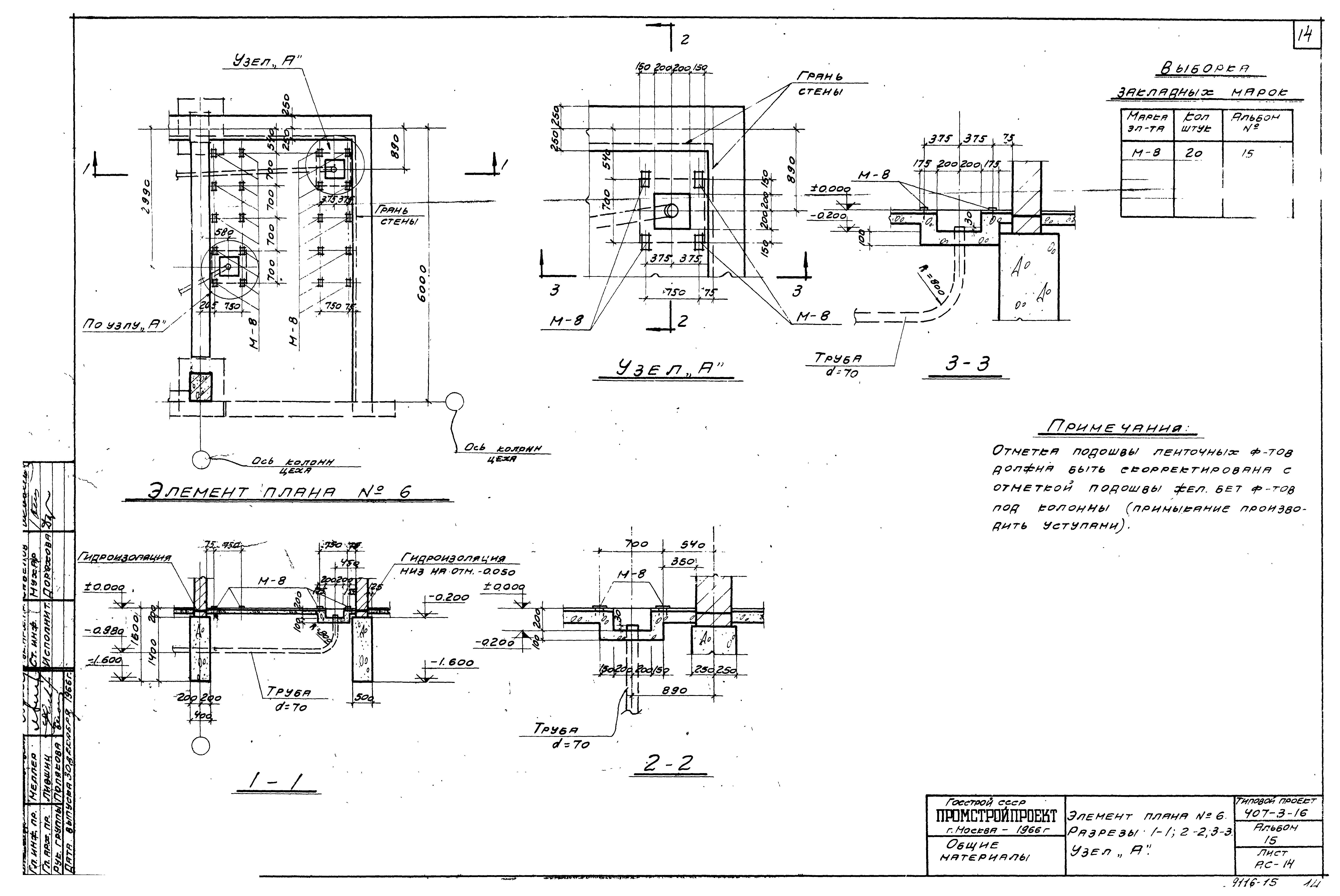 Типовой проект 407-3-16
