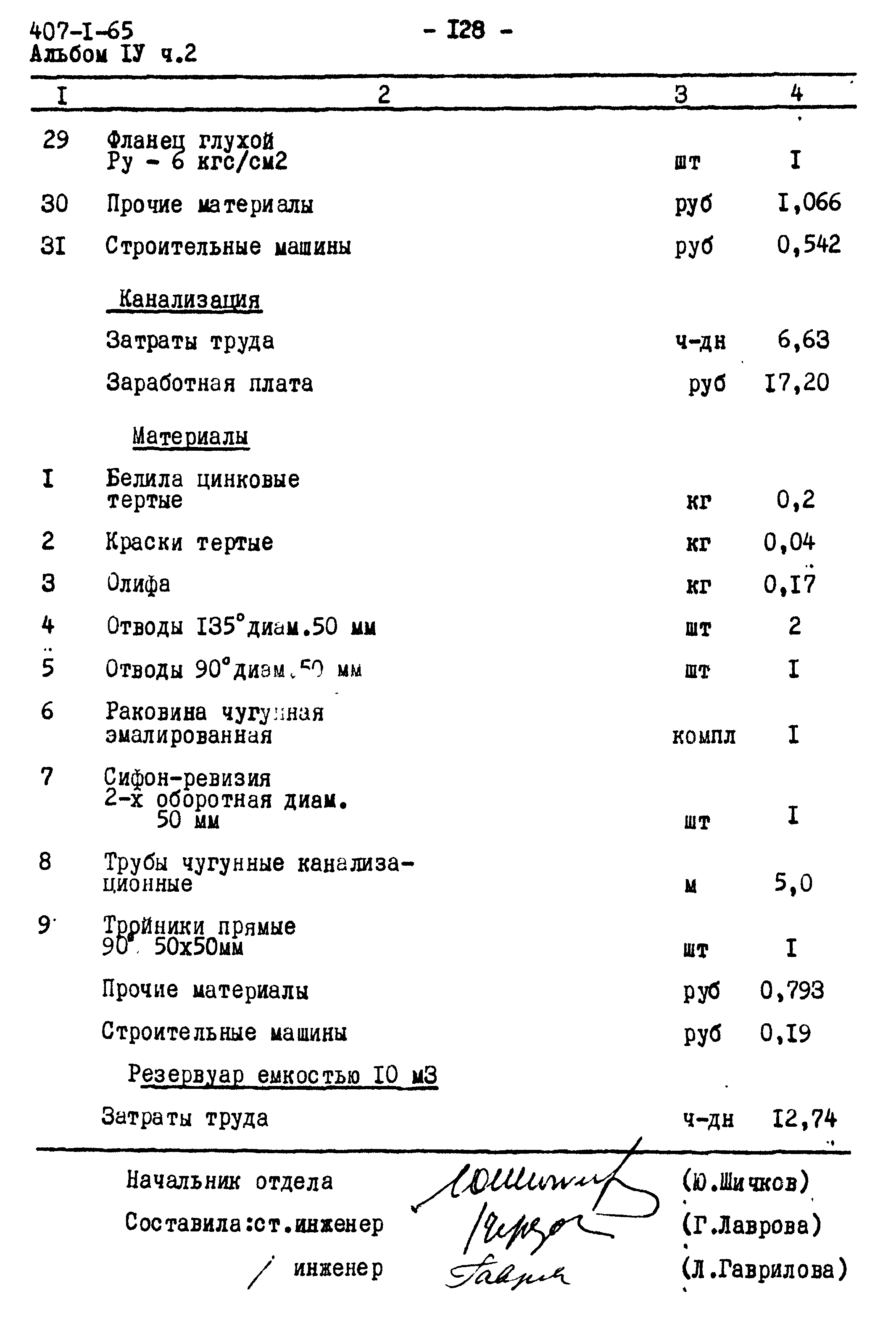 Типовой проект 407-1-65