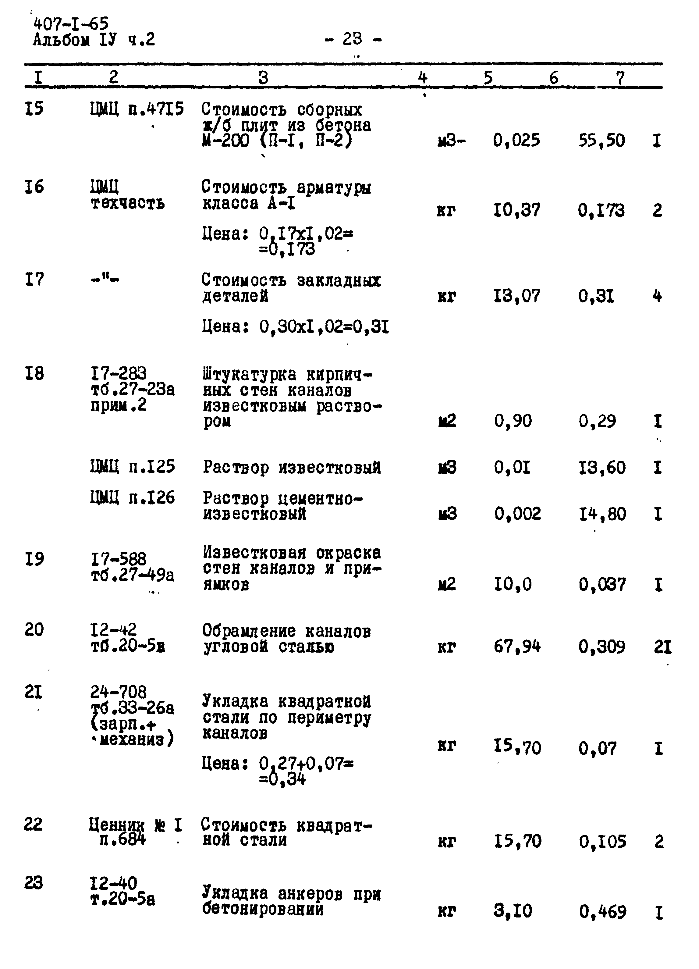 Типовой проект 407-1-65