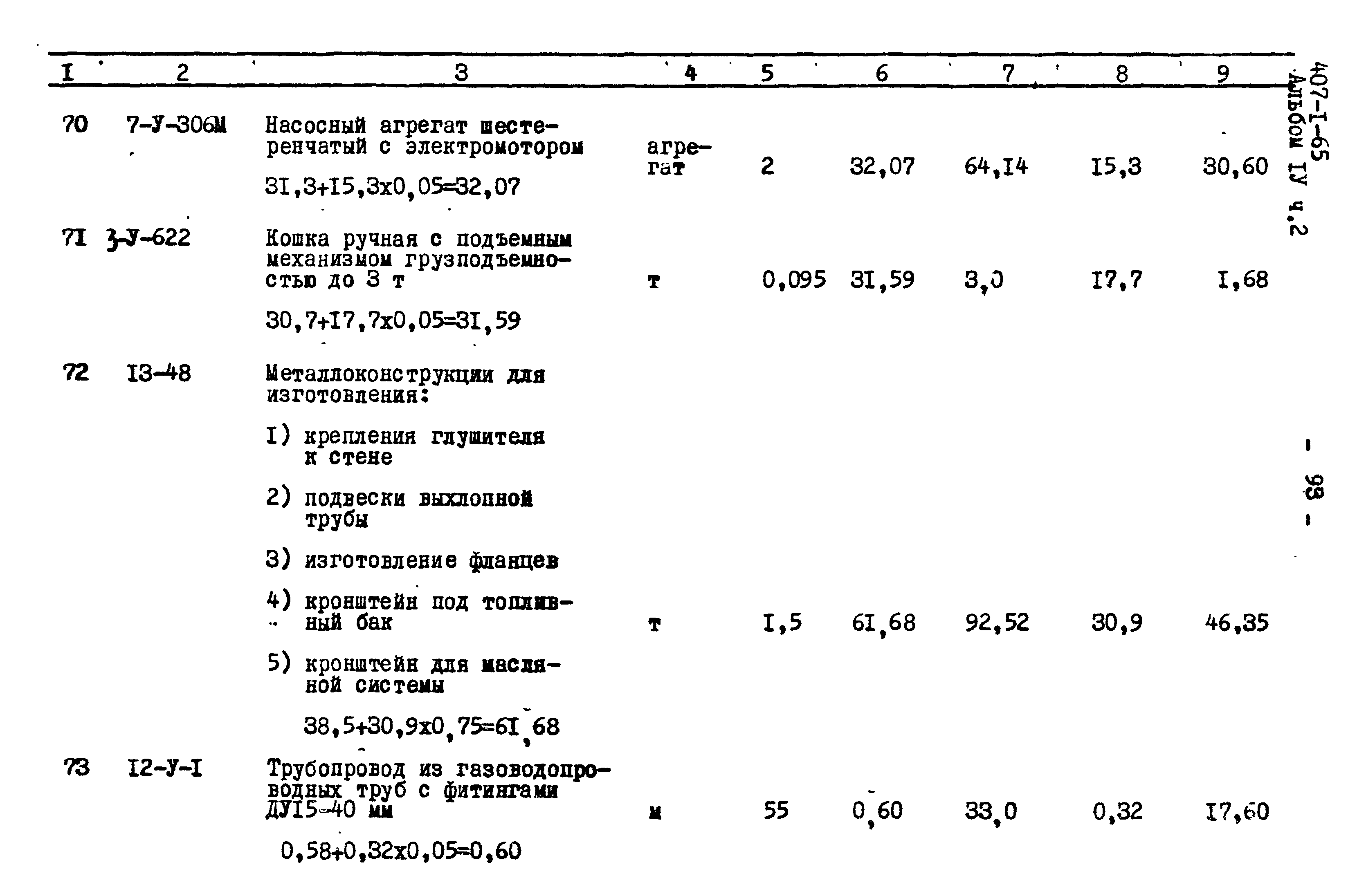 Типовой проект 407-1-65