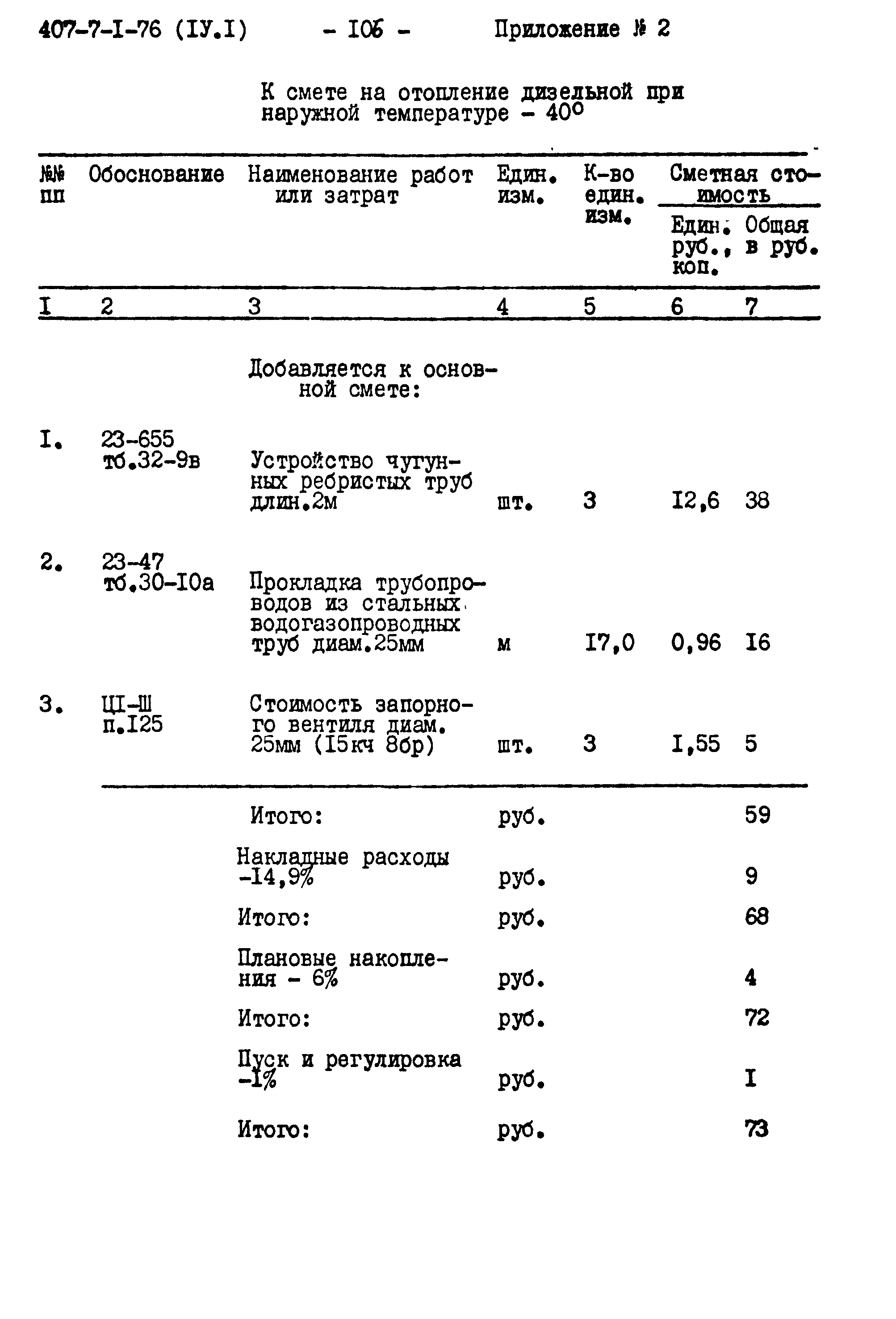 Типовой проект 407-1-76