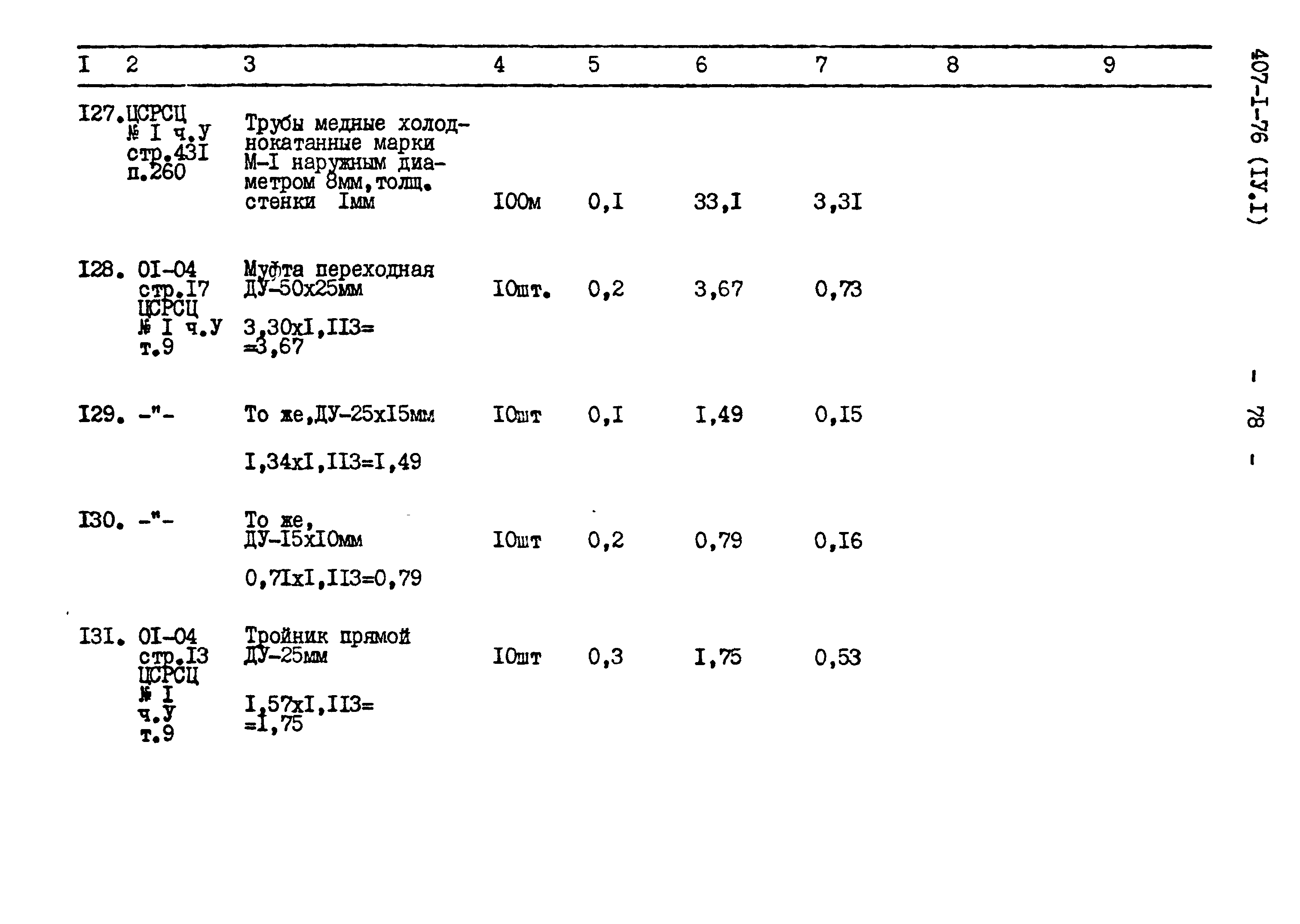 Типовой проект 407-1-76