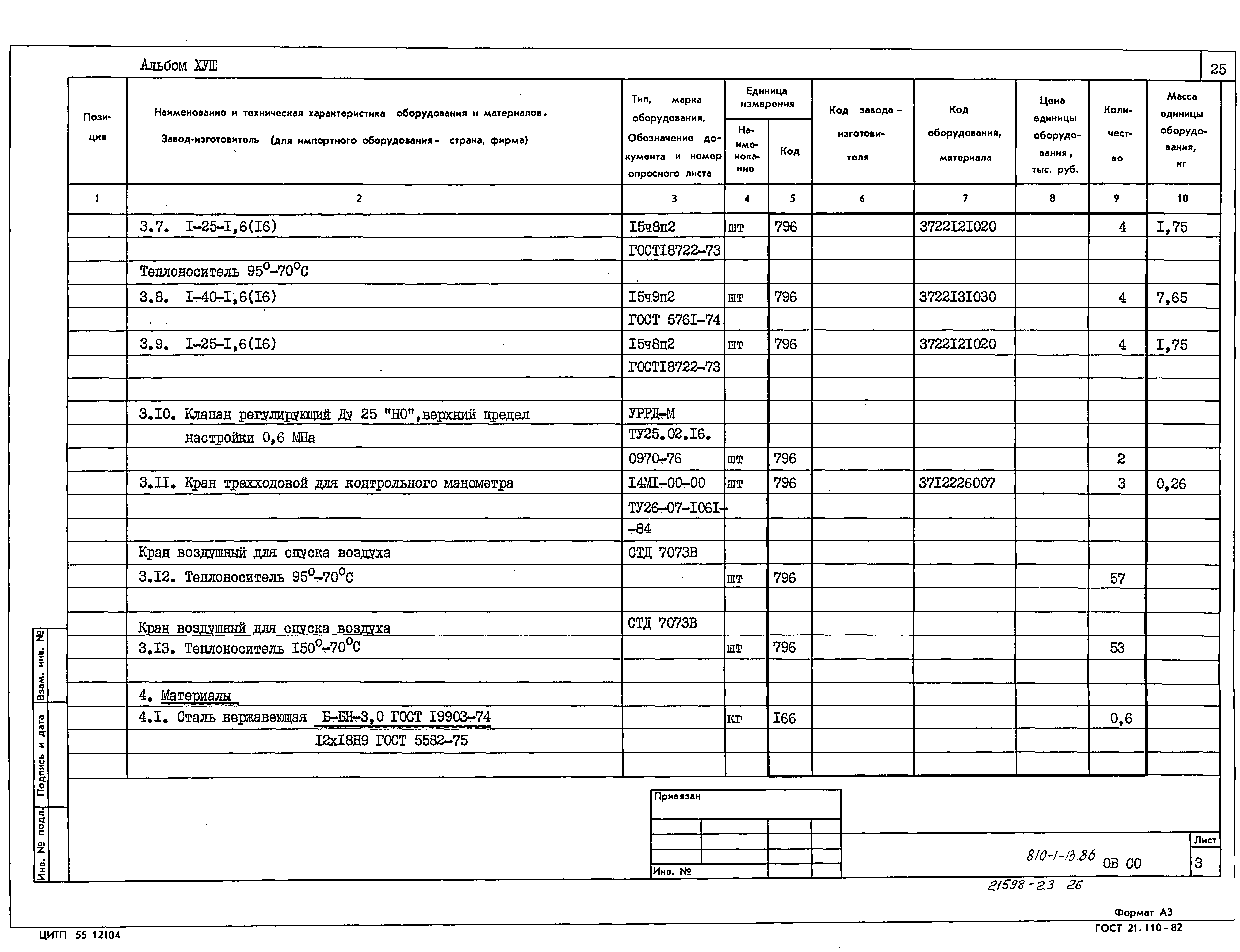 Типовой проект 810-1-13.86