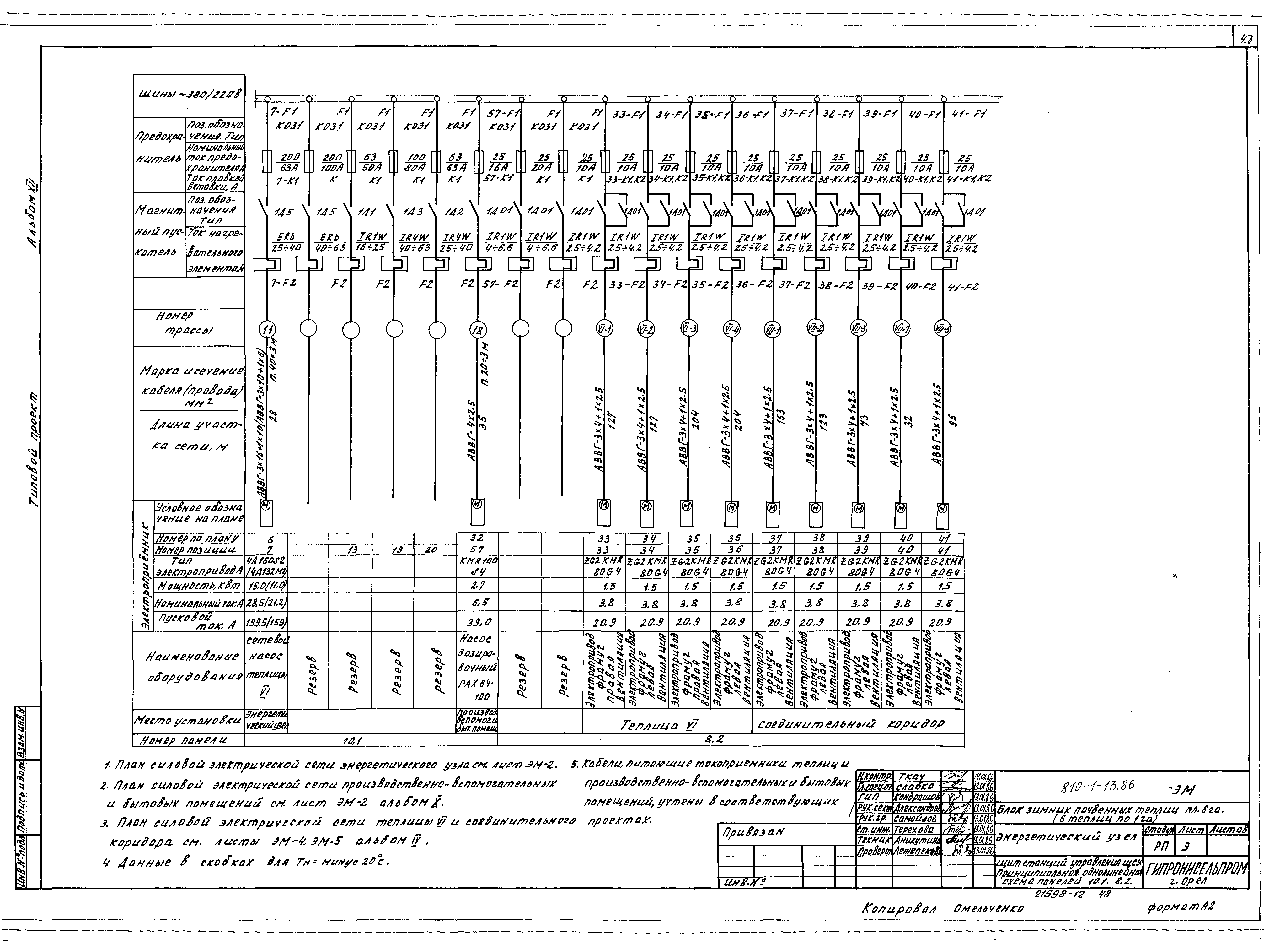 Типовой проект 810-1-13.86