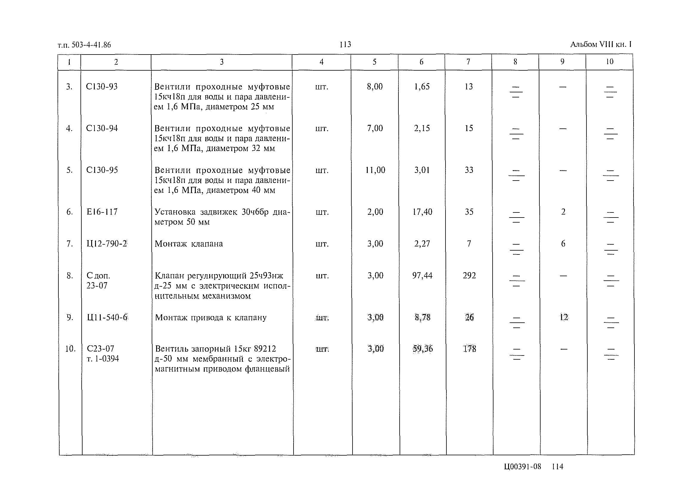 Типовой проект 503-4-41.86
