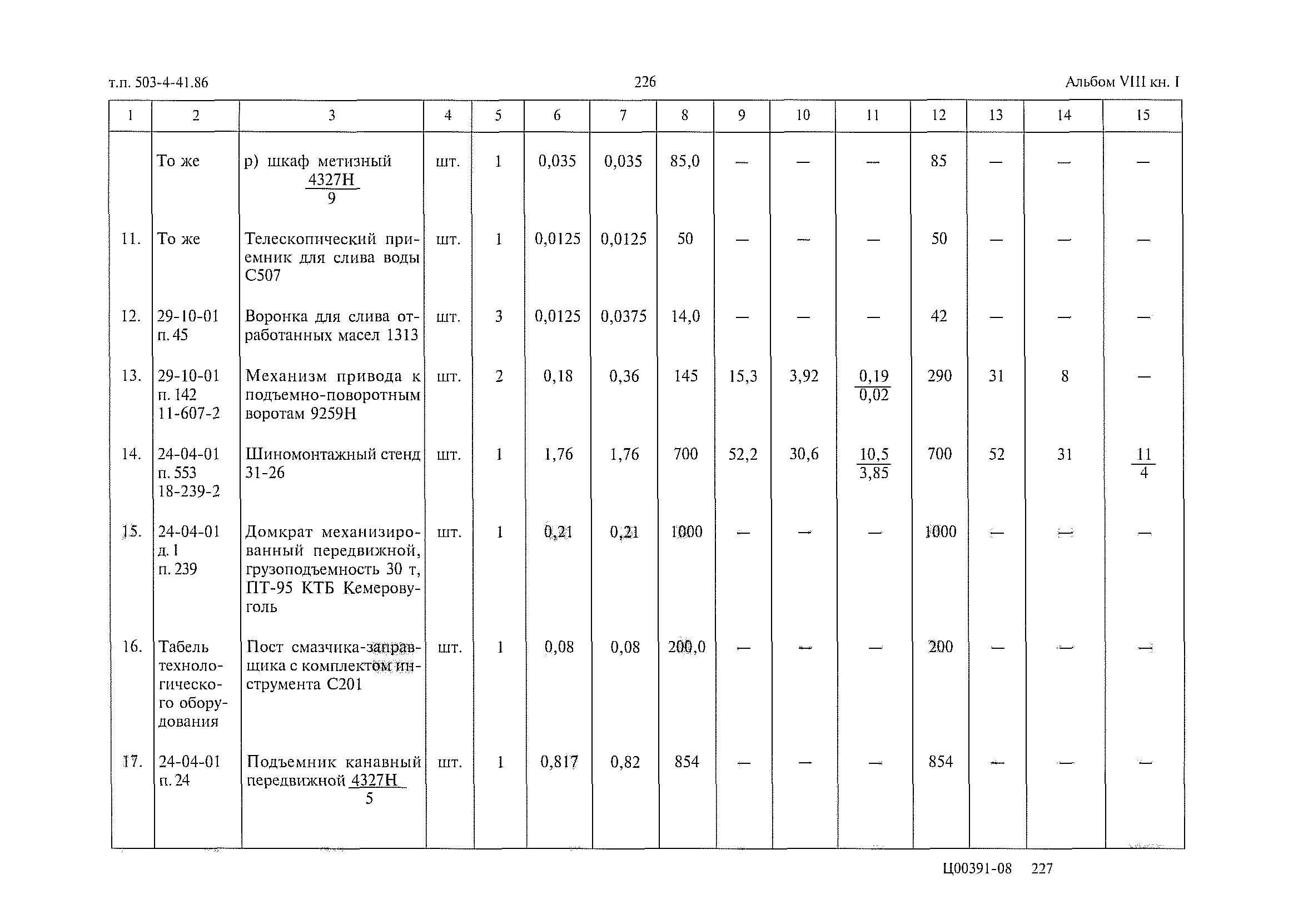 Типовой проект 503-4-41.86