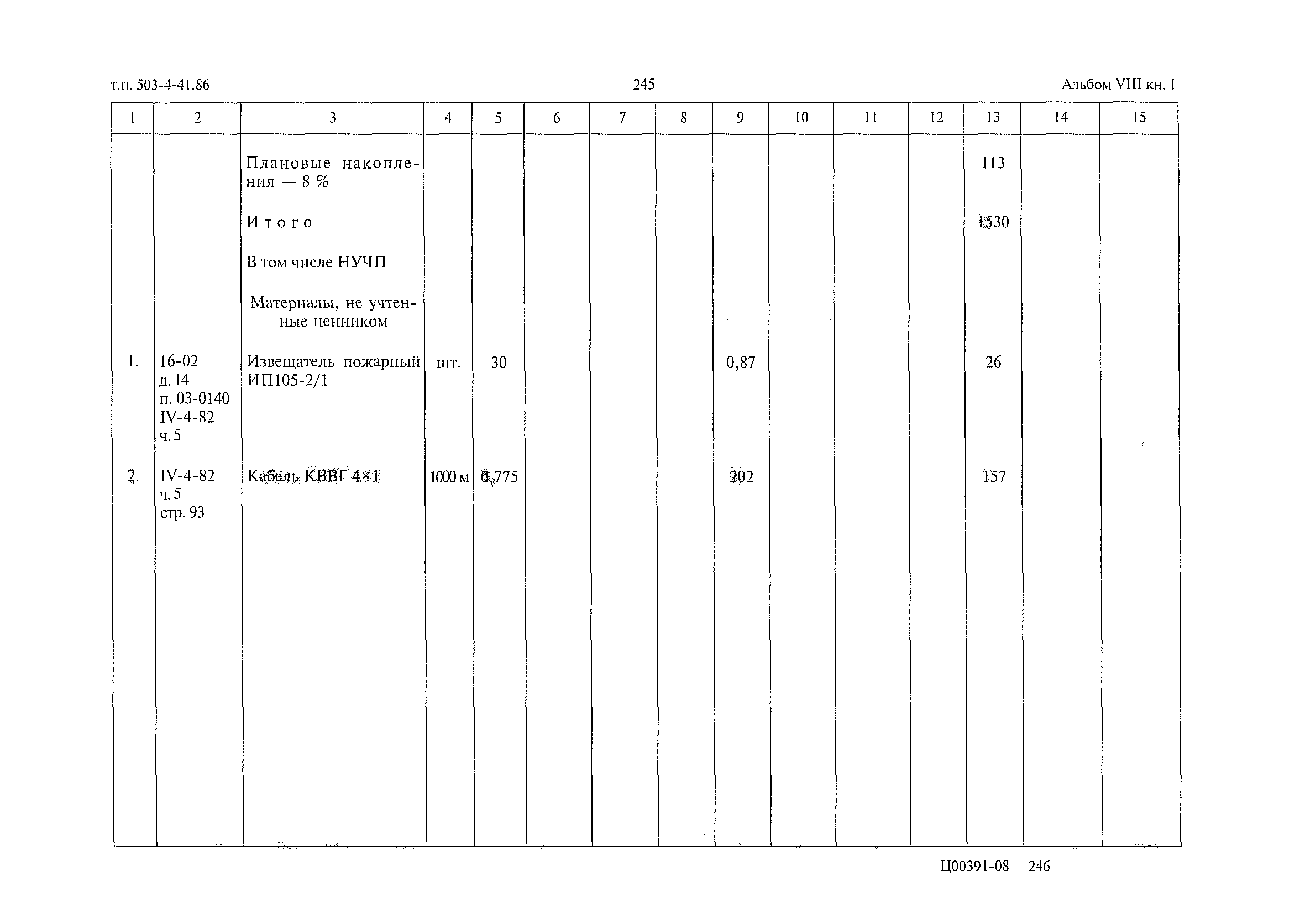 Типовой проект 503-4-41.86