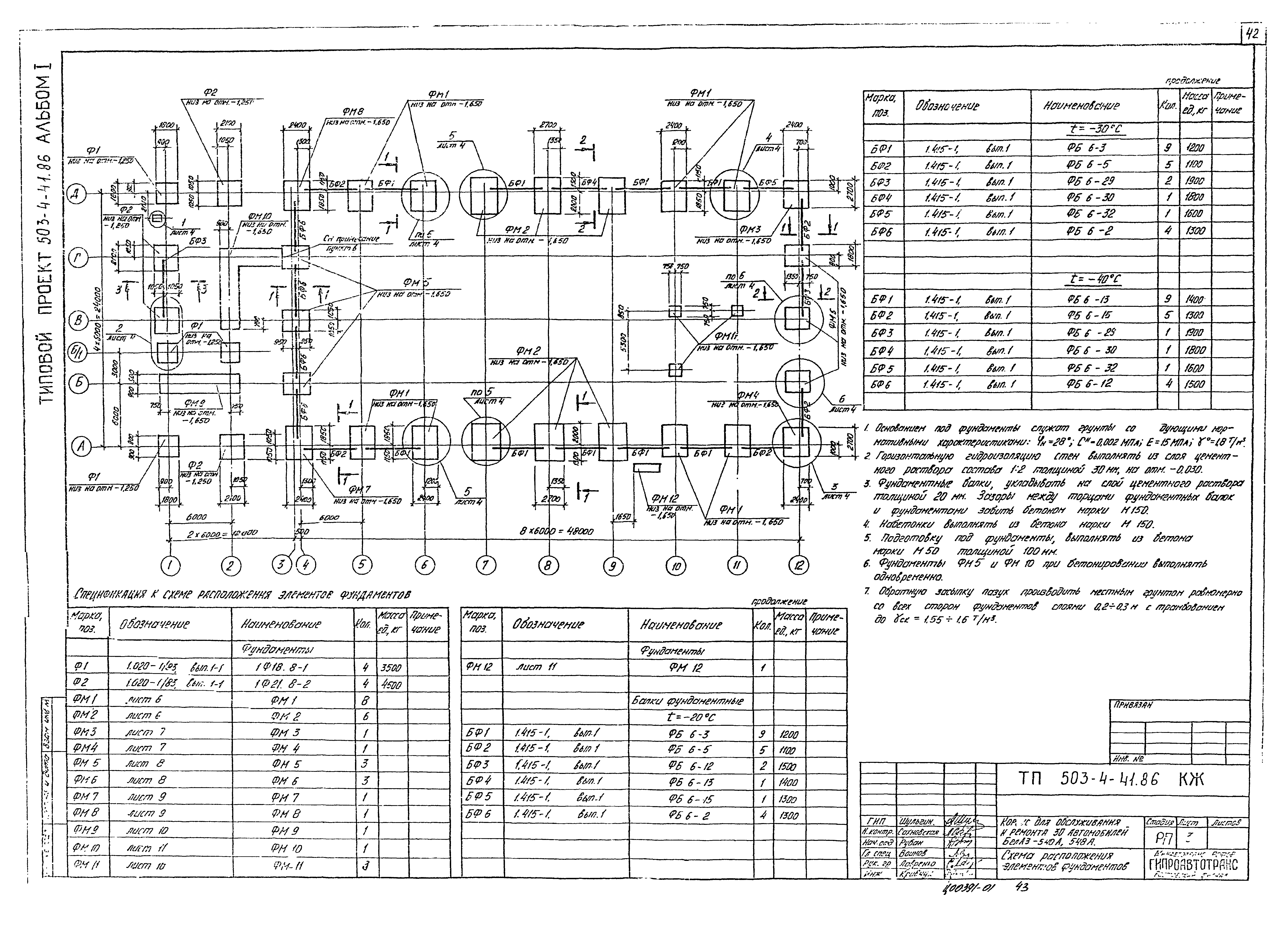 Типовой проект 503-4-41.86