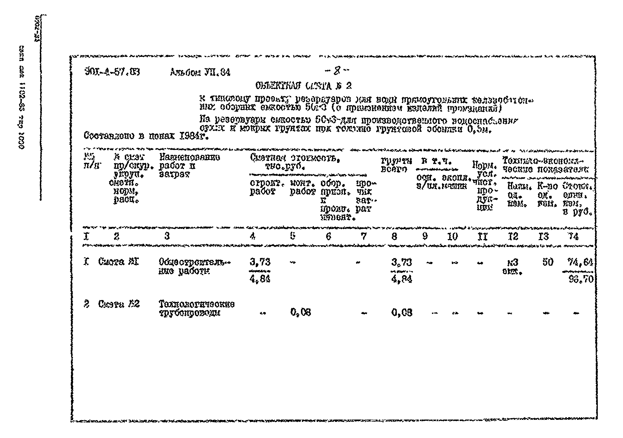 Типовой проект 901-4-57.83