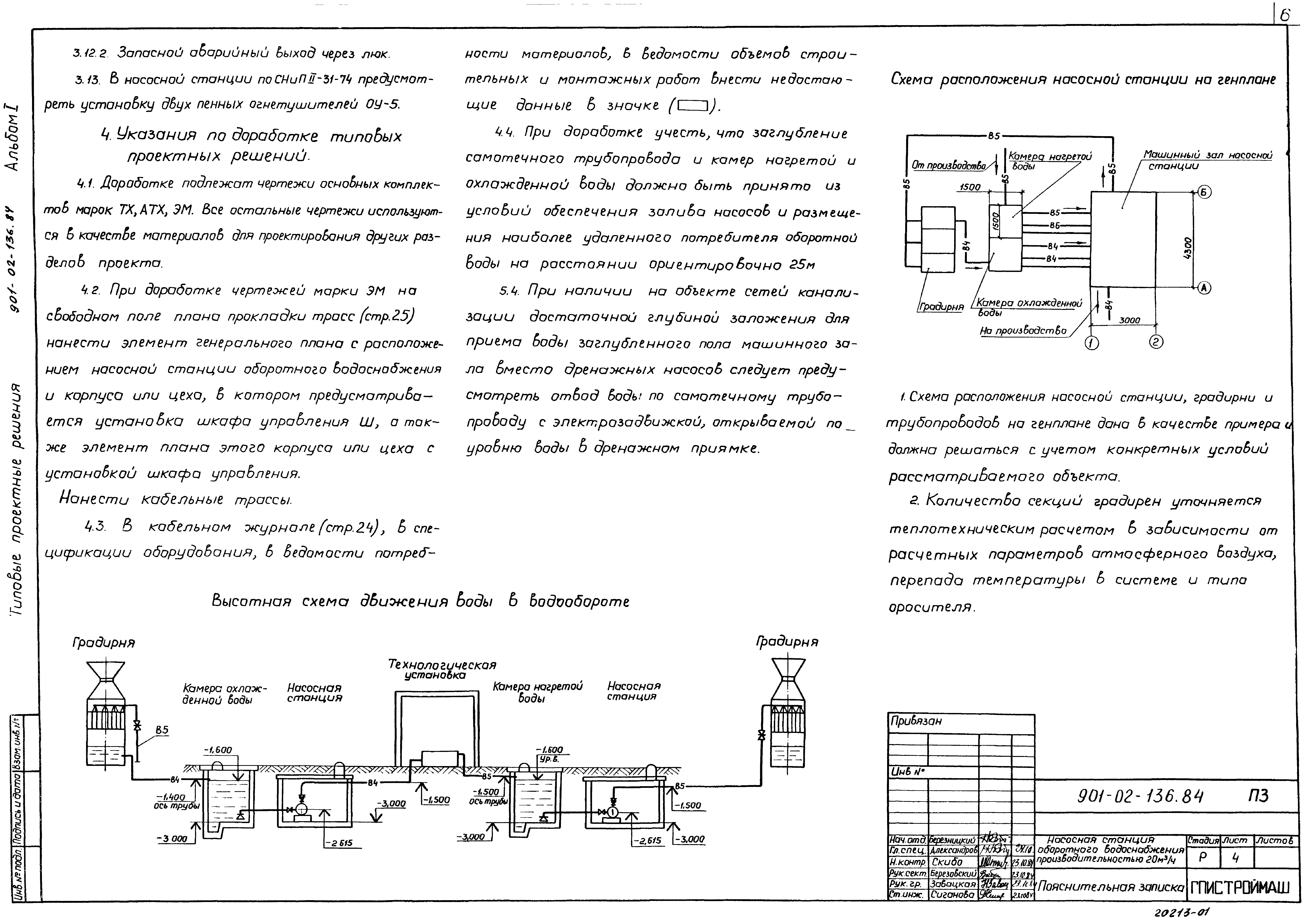 Типовые проектные решения 901-02-136.84