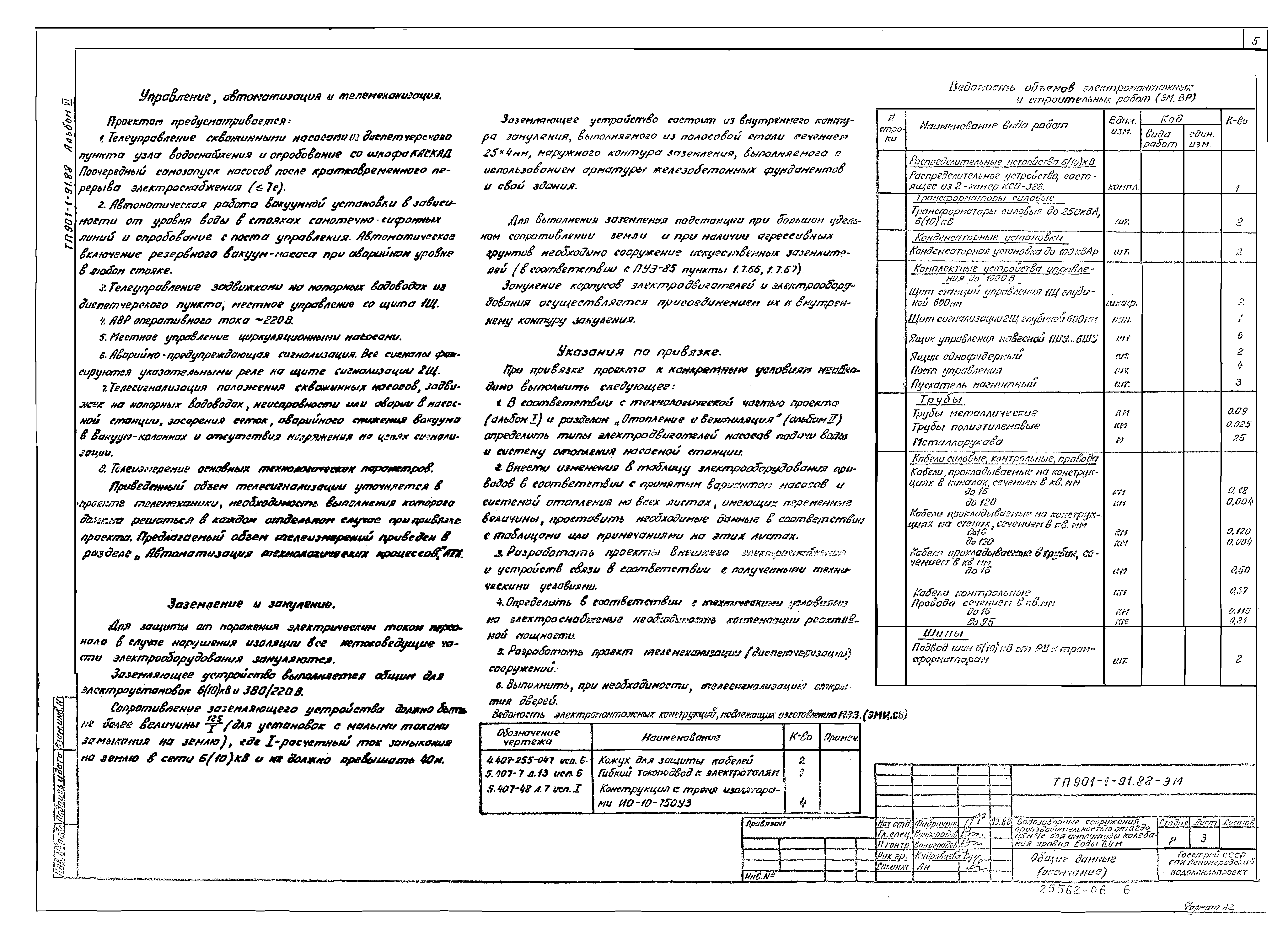 Типовой проект 901-1-91.88