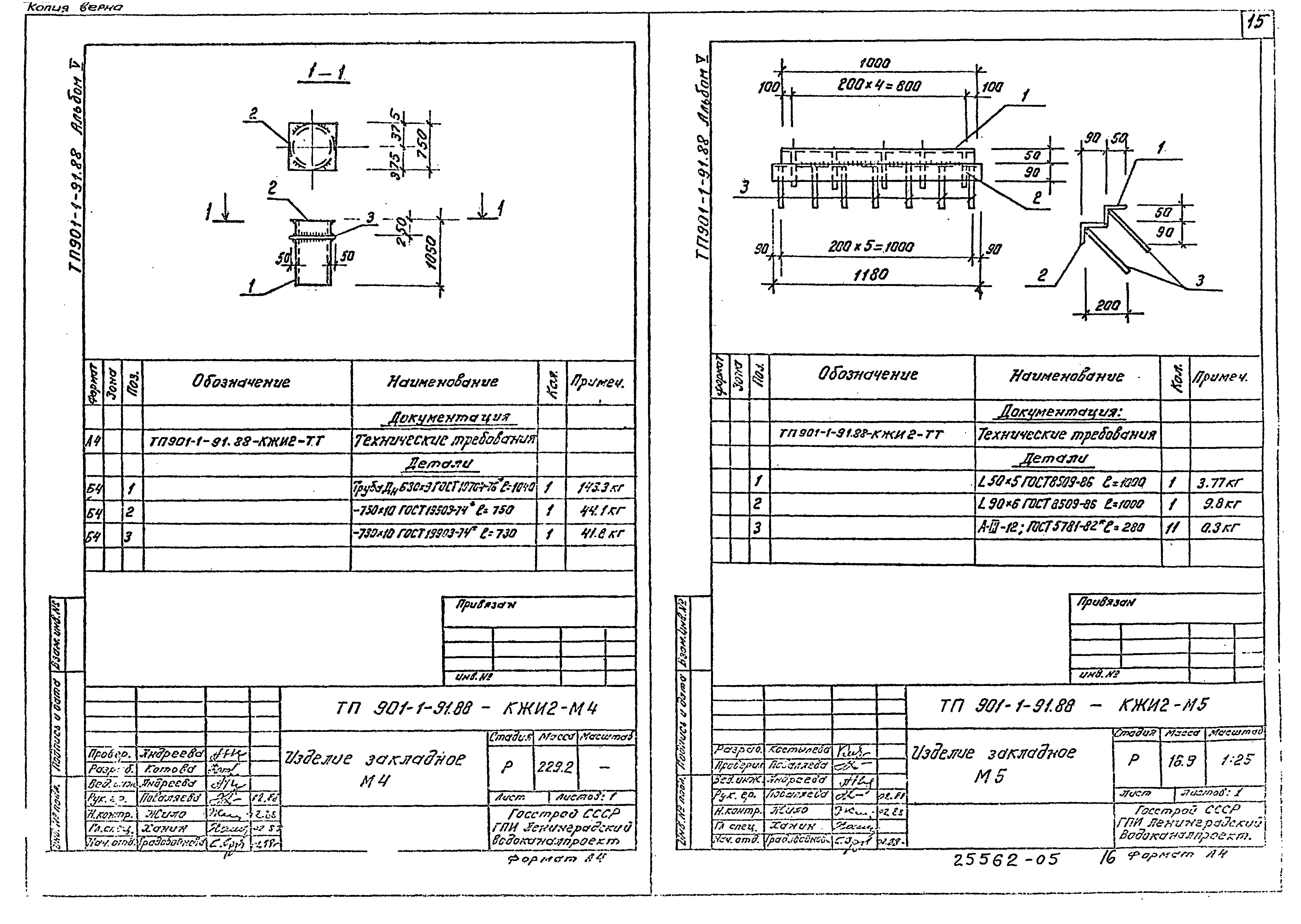 Типовой проект 901-1-91.88