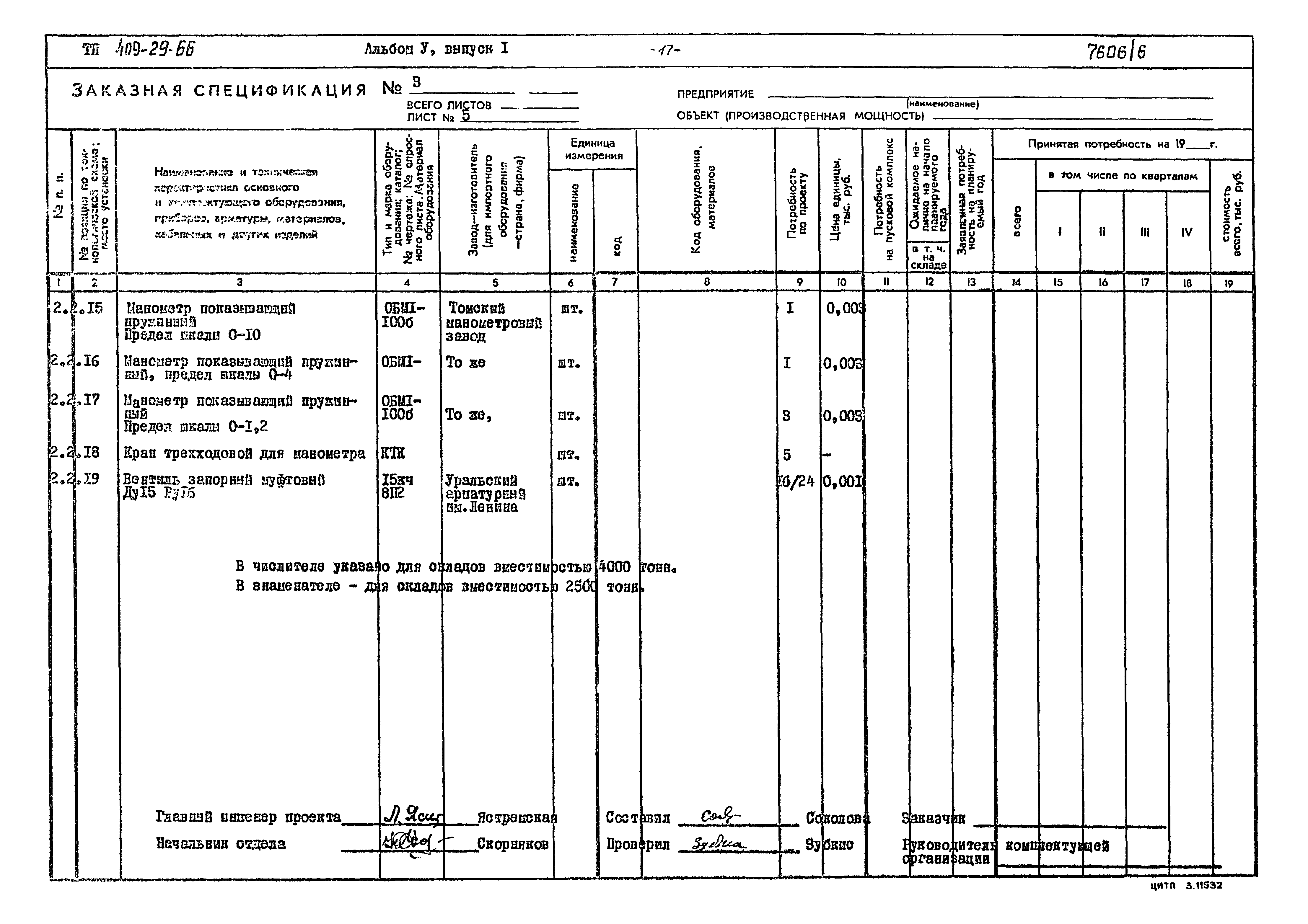 Типовой проект 409-29-66