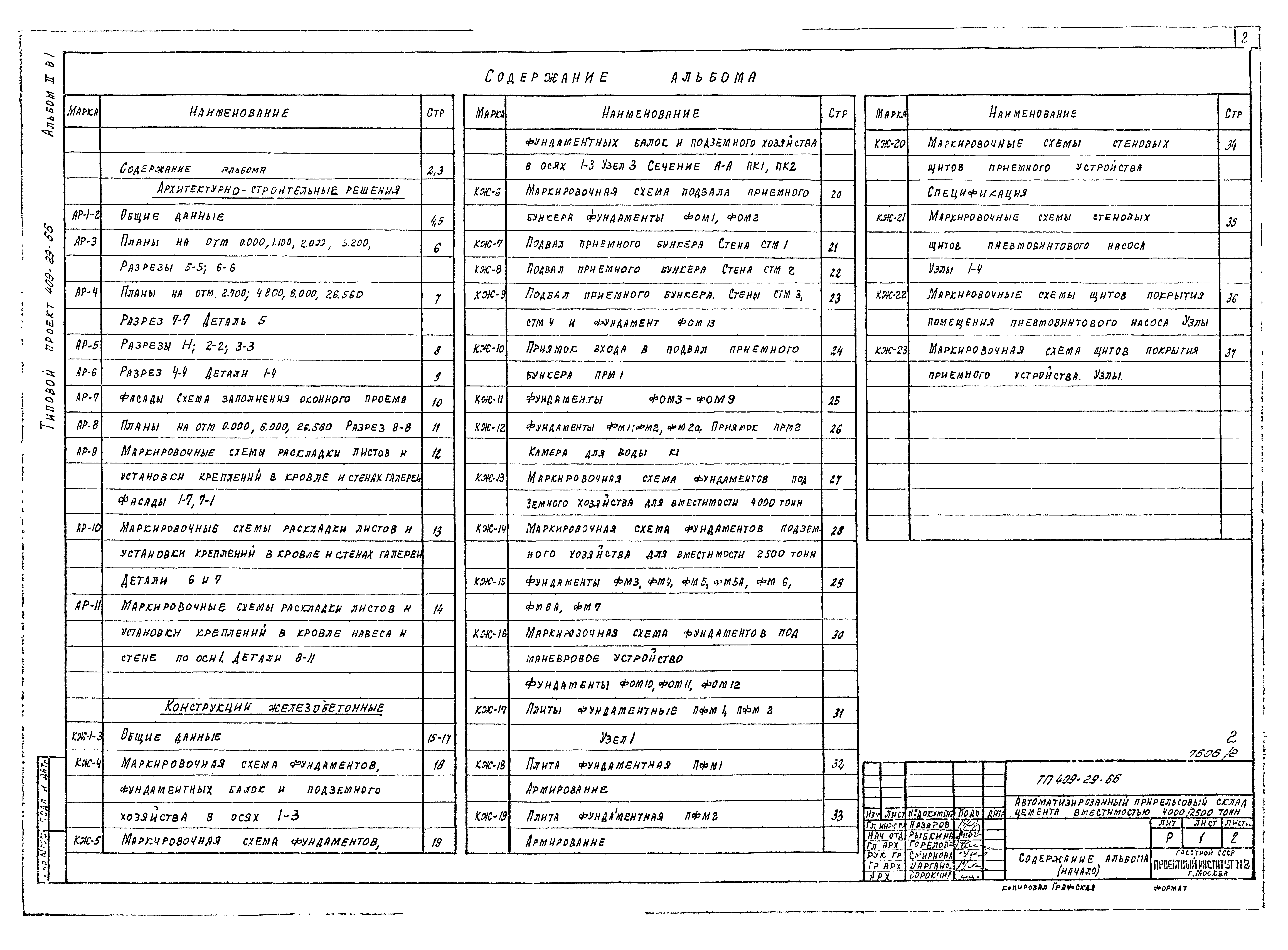 Типовой проект 409-29-66