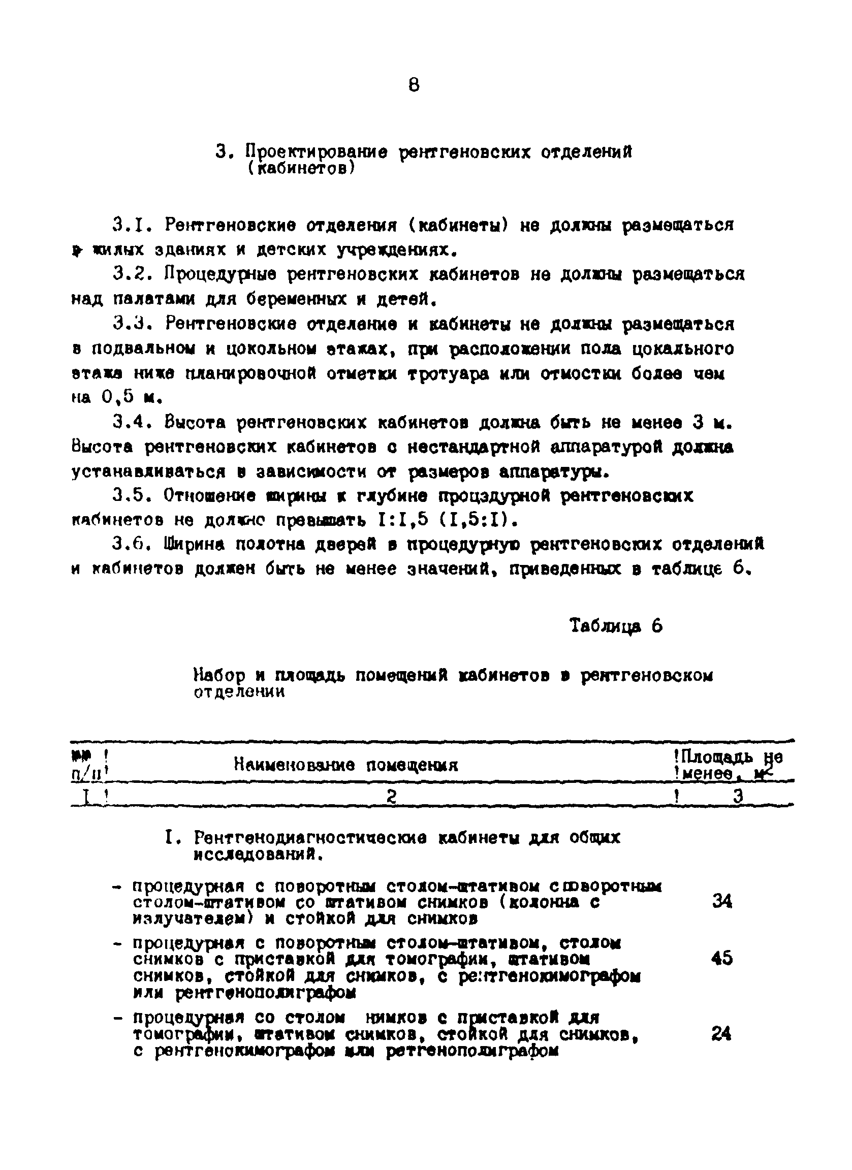 Скачать СанПиН 42-129-11-4090-86 Рентгенологические отделения (кабинеты).  Санитарно-гигиенические нормы