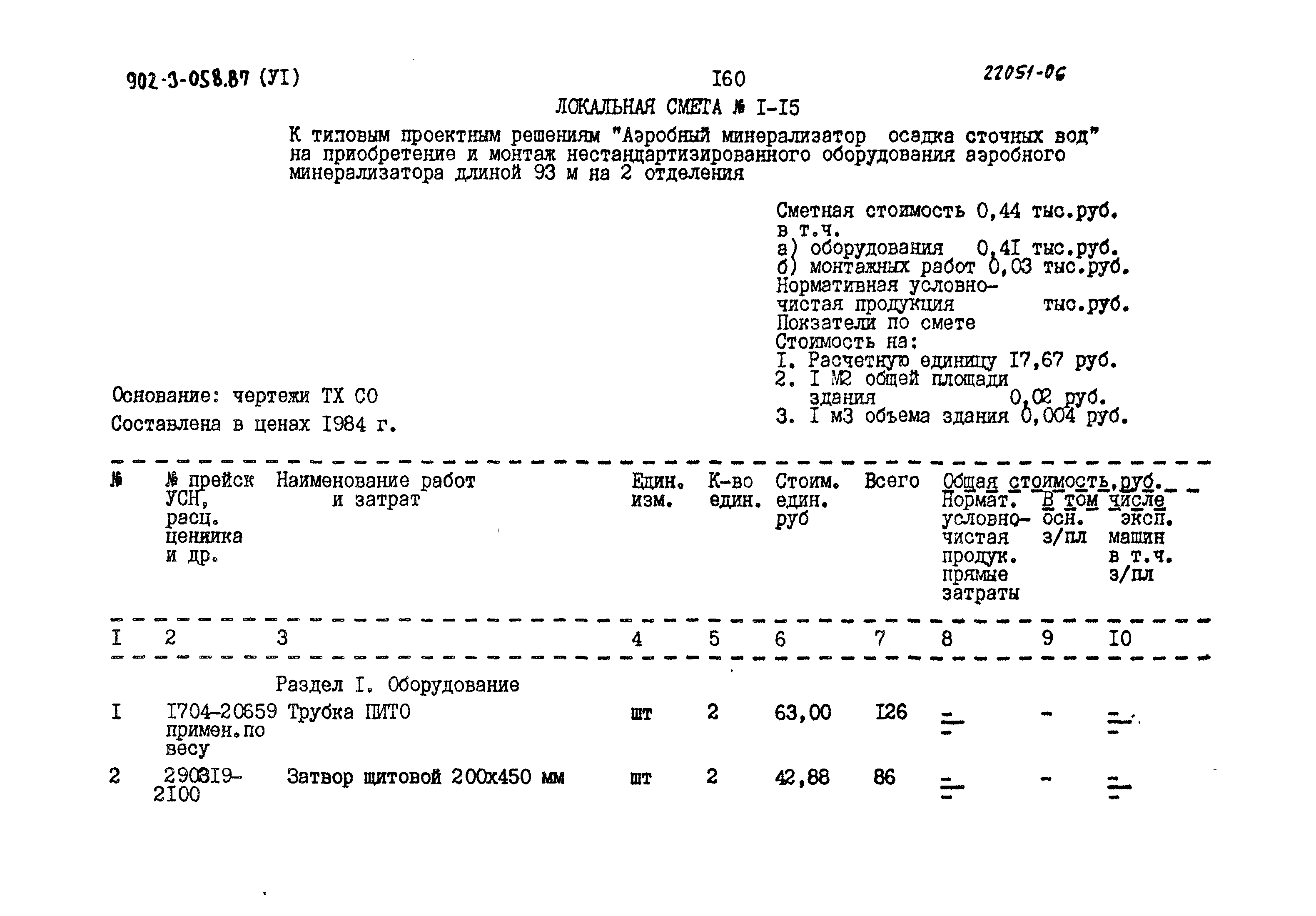 Типовые проектные решения 902-3-058.87